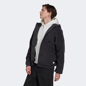 adidas Polar Fleece Full-Zip Hoodie Erkek Siyah Sweatshirt