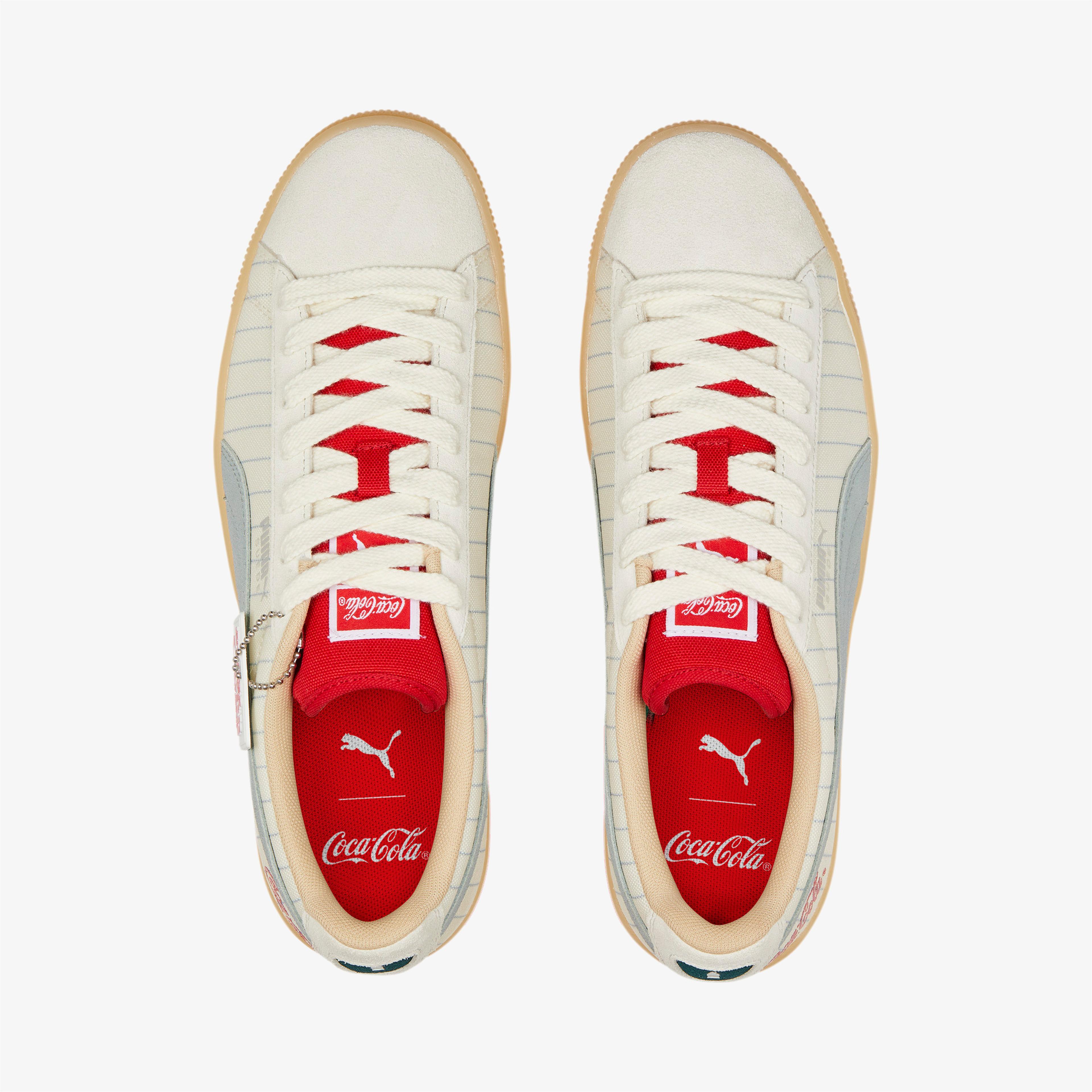 Puma X Coca Cola Unisex Bej Spor Ayakkabı