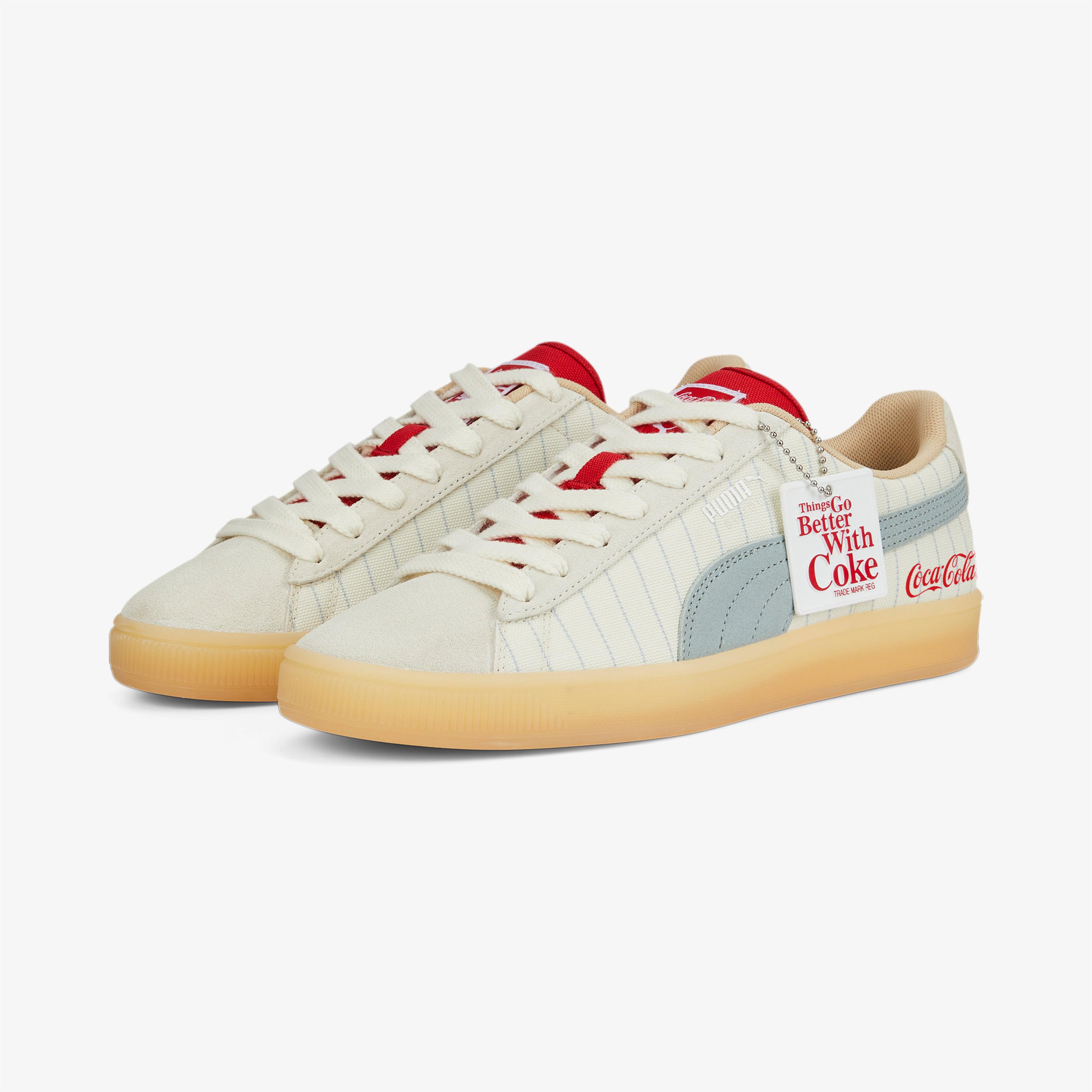 Puma X Coca Cola Unisex Bej Spor Ayakkabı