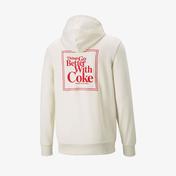 Puma X Coca Cola Unisex Bej Hoodie