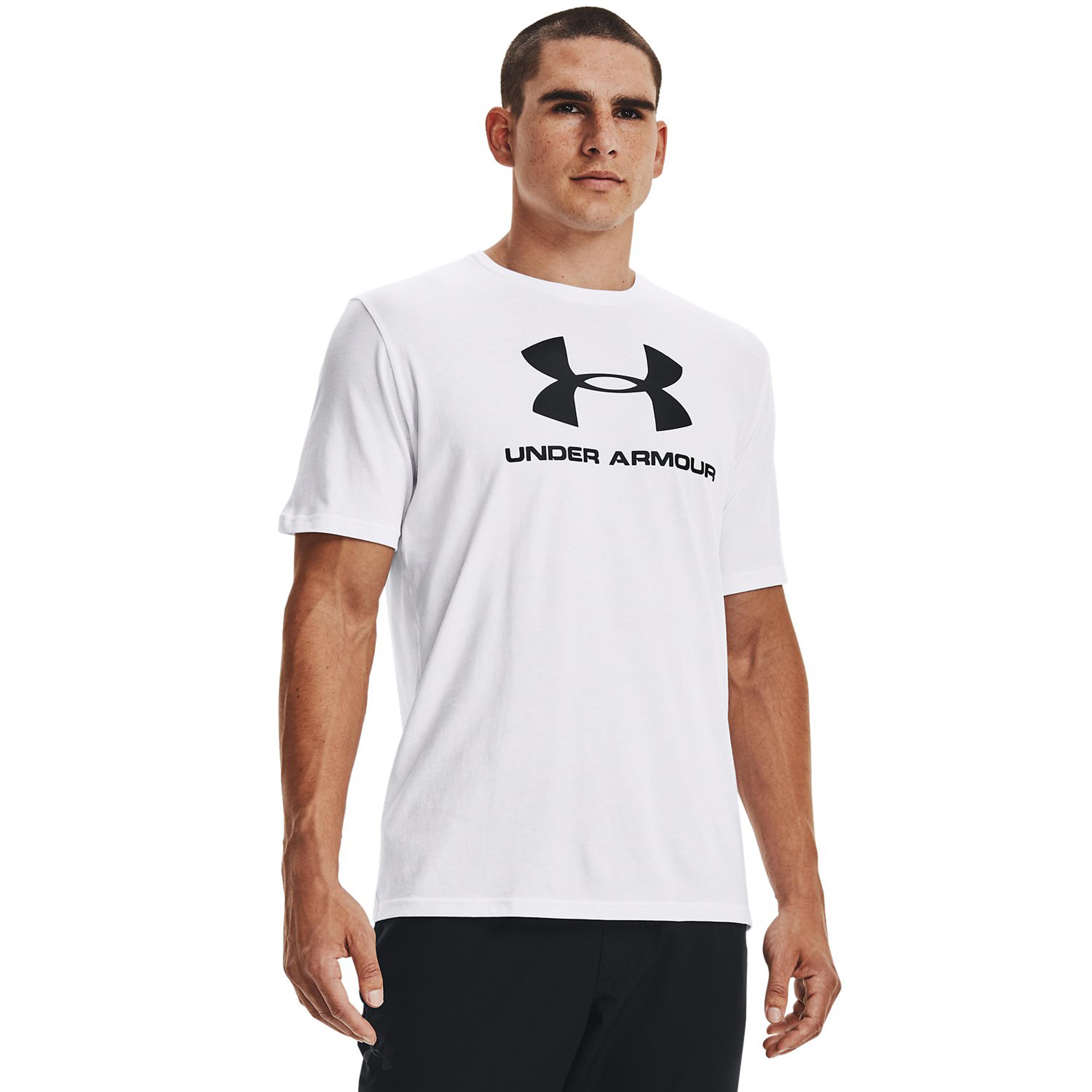 Under Armour Erkek Beyaz T-Shirt