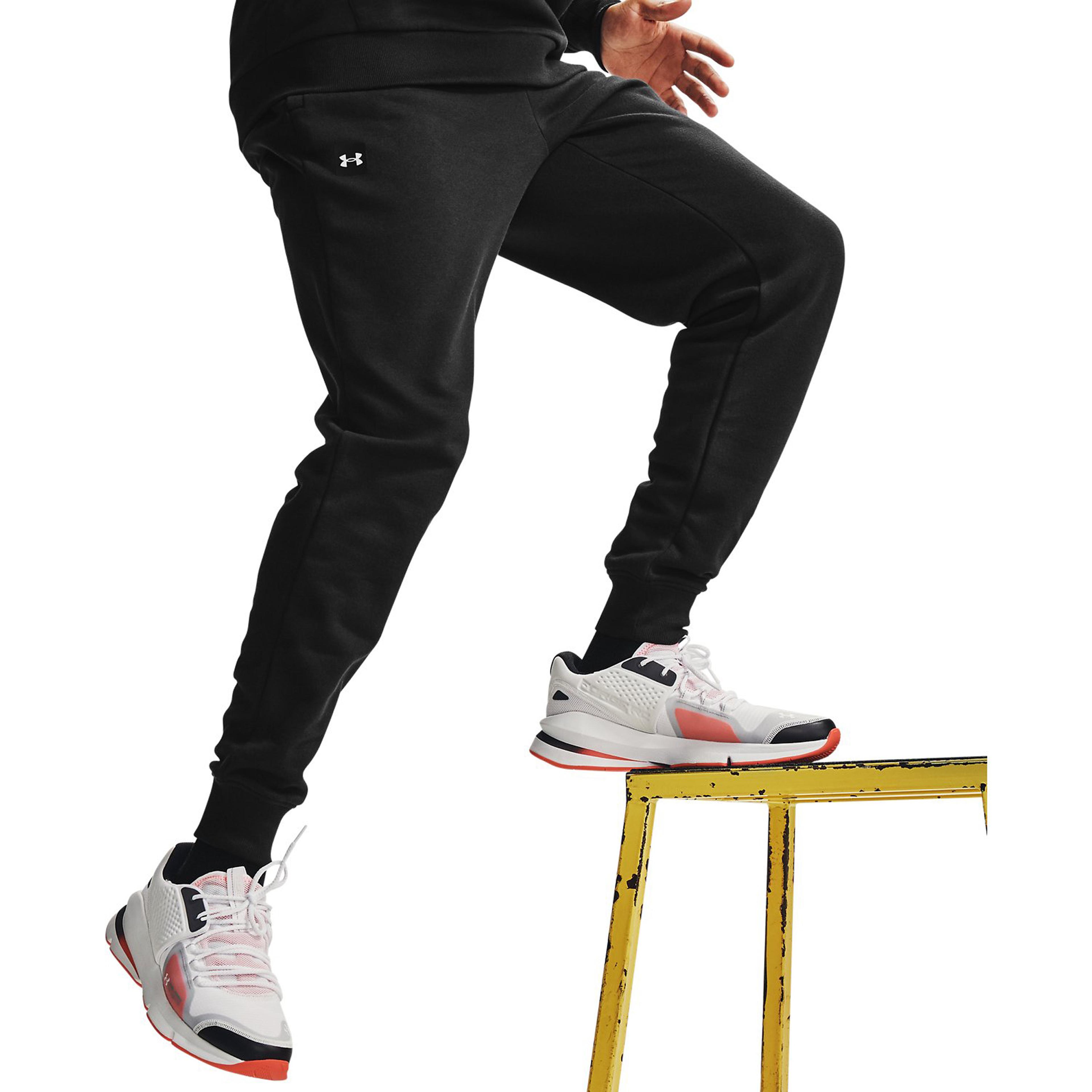 Under Armour Rival Fleece Joggers Erkek Siyah Eşofman Altı