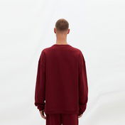 Les Benjamins Essentials Erkek Bordo Sweatshirt