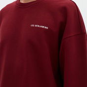 Les Benjamins Essentials Erkek Bordo Sweatshirt