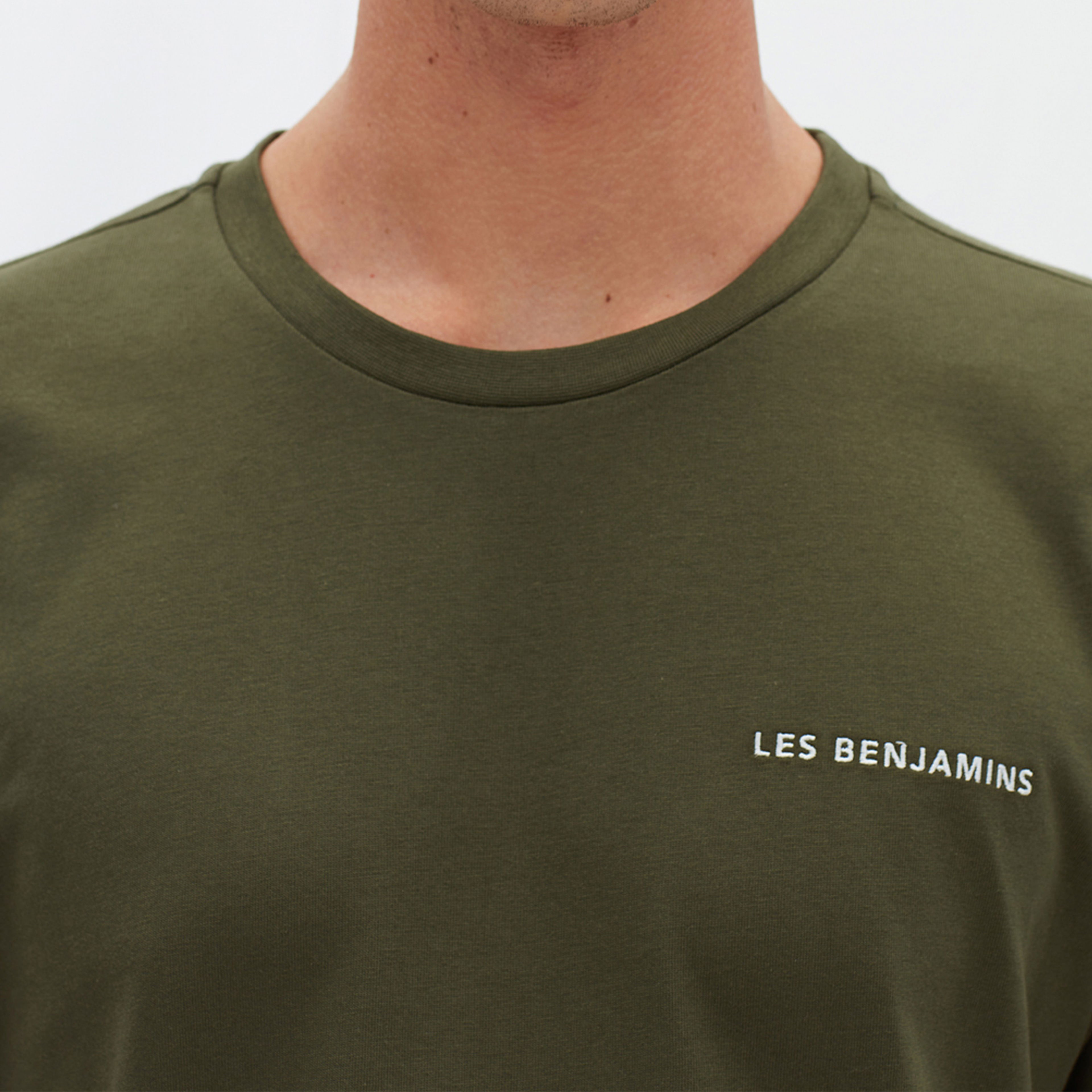 Les Benjamins Essentials Erkek Yeşil T-Shirt