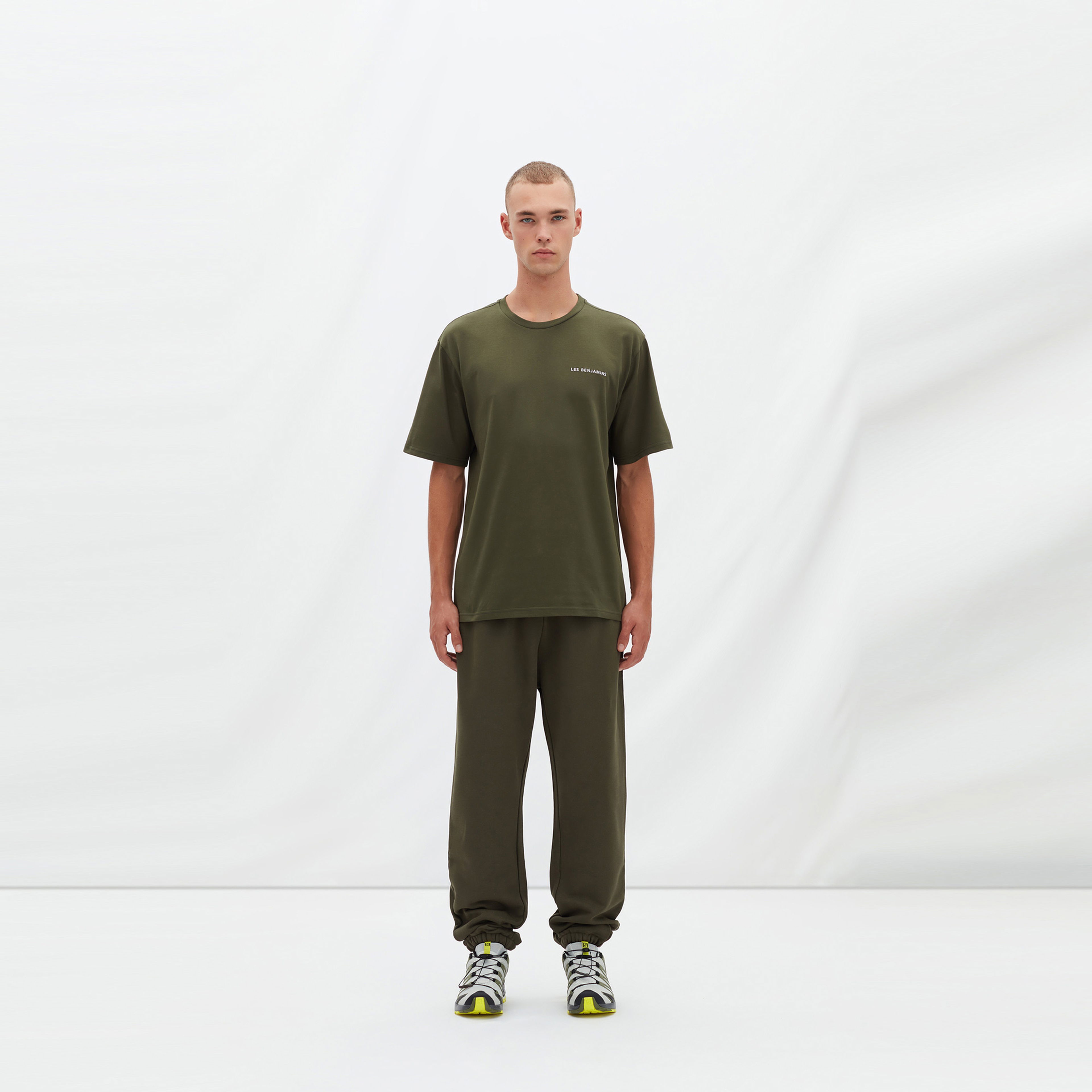 Les Benjamins Essentials Erkek Yeşil T-Shirt