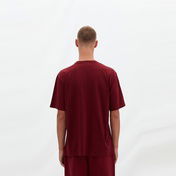 Les Benjamins Essentials Erkek Bordo T-Shirt