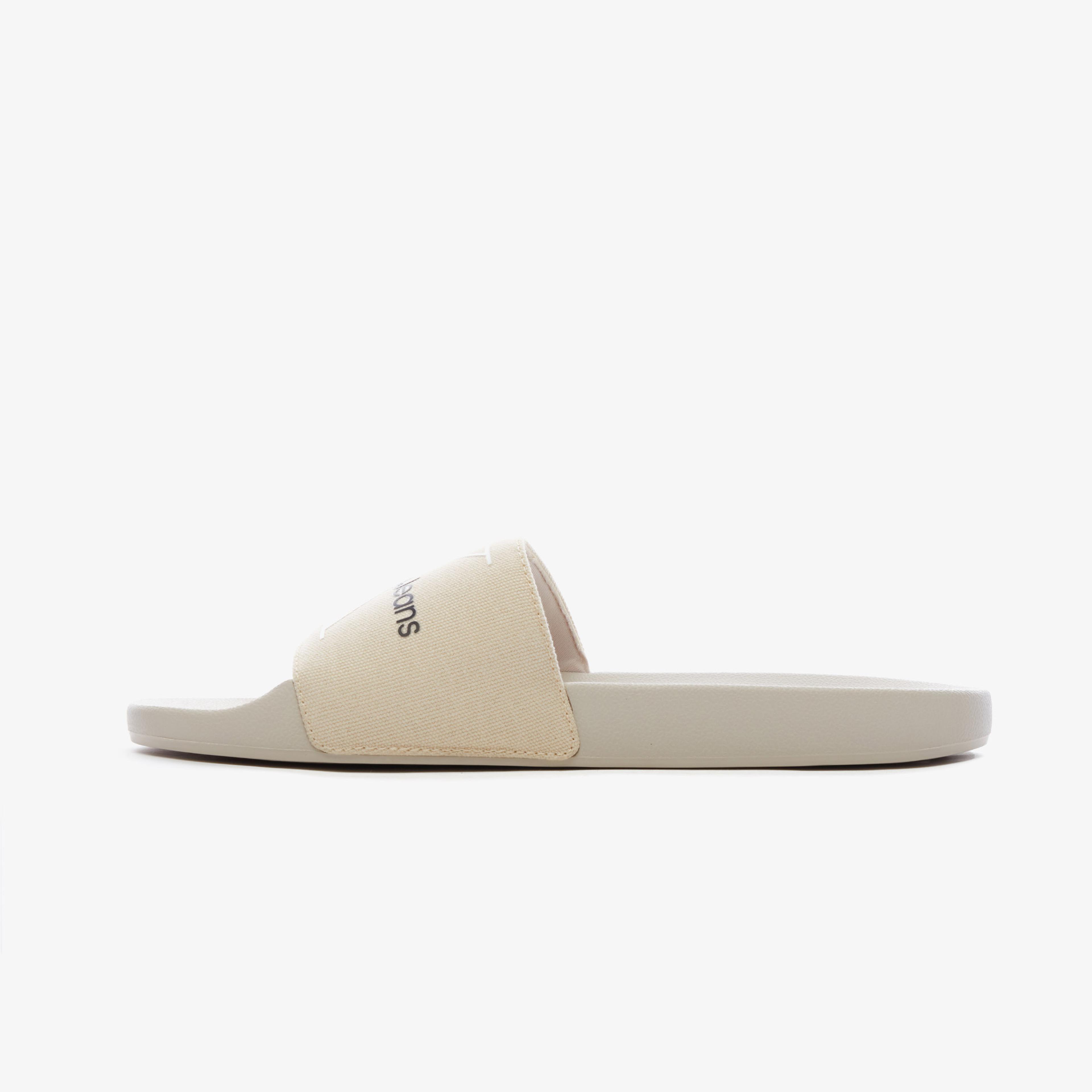 Calvin Klein Monogram Co Erkek Bej Terlik