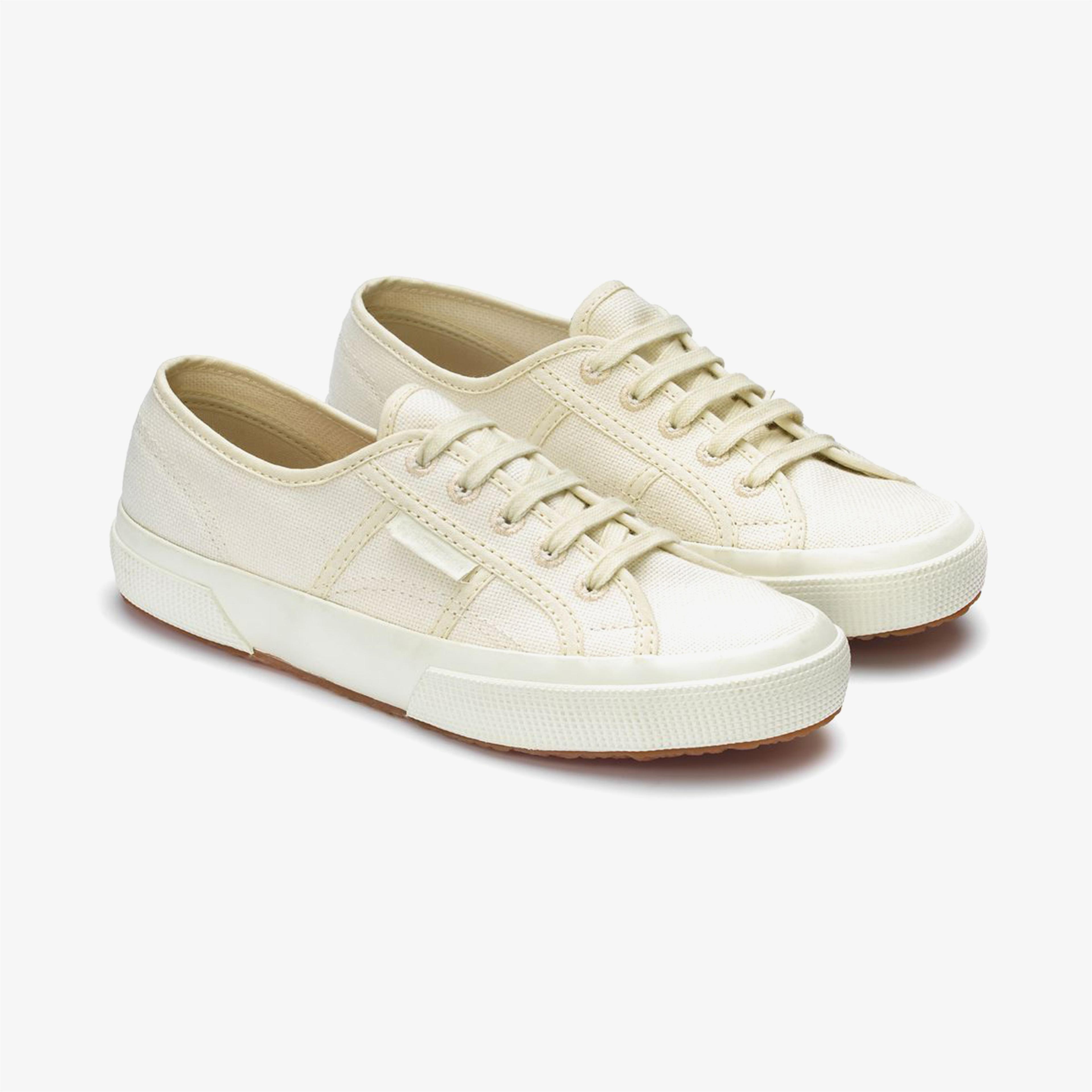 Superga Organic Canvas Natural Dye Unisex Bej Sneaker