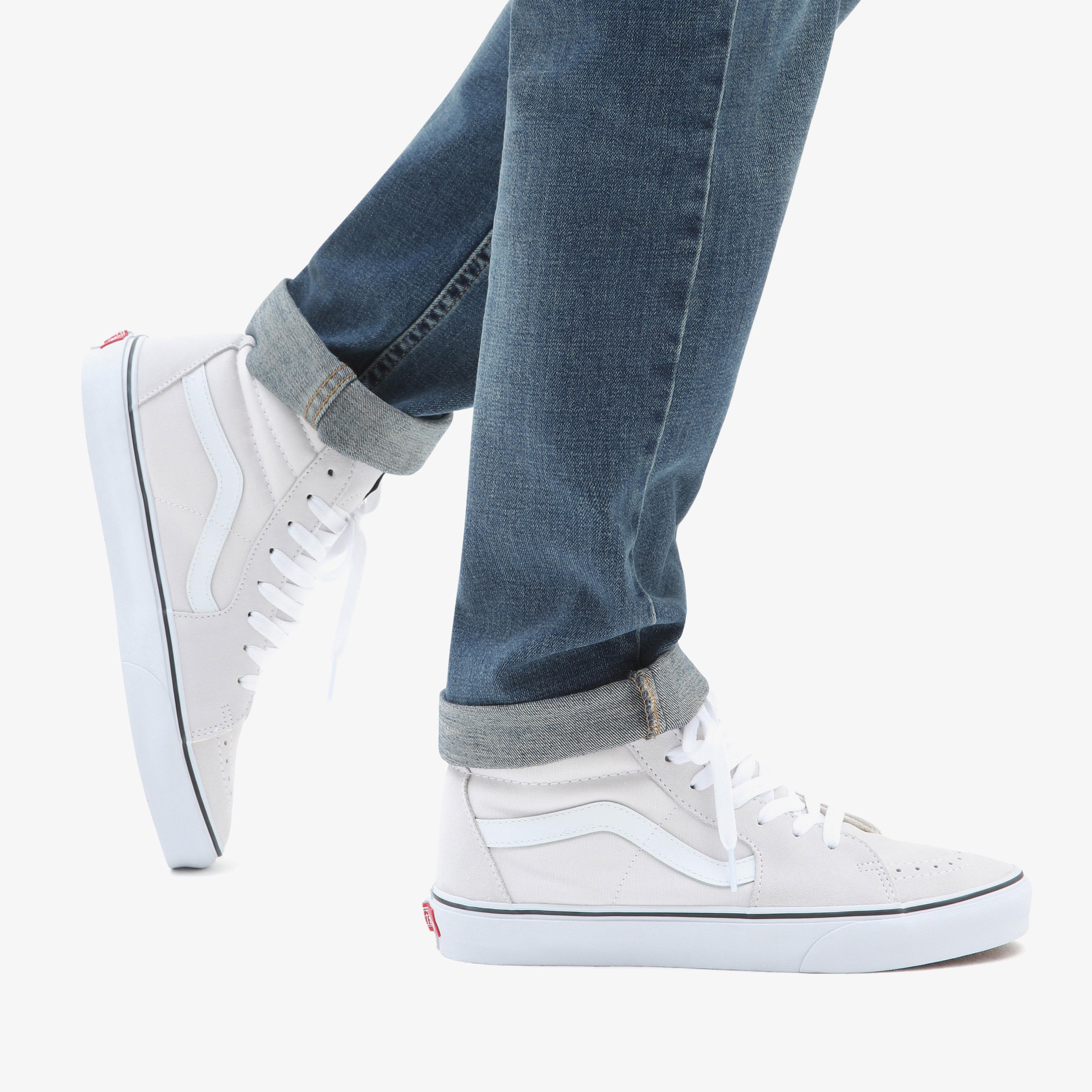 Vans Ua Sk8-Hi Kadın Beyaz Sneaker