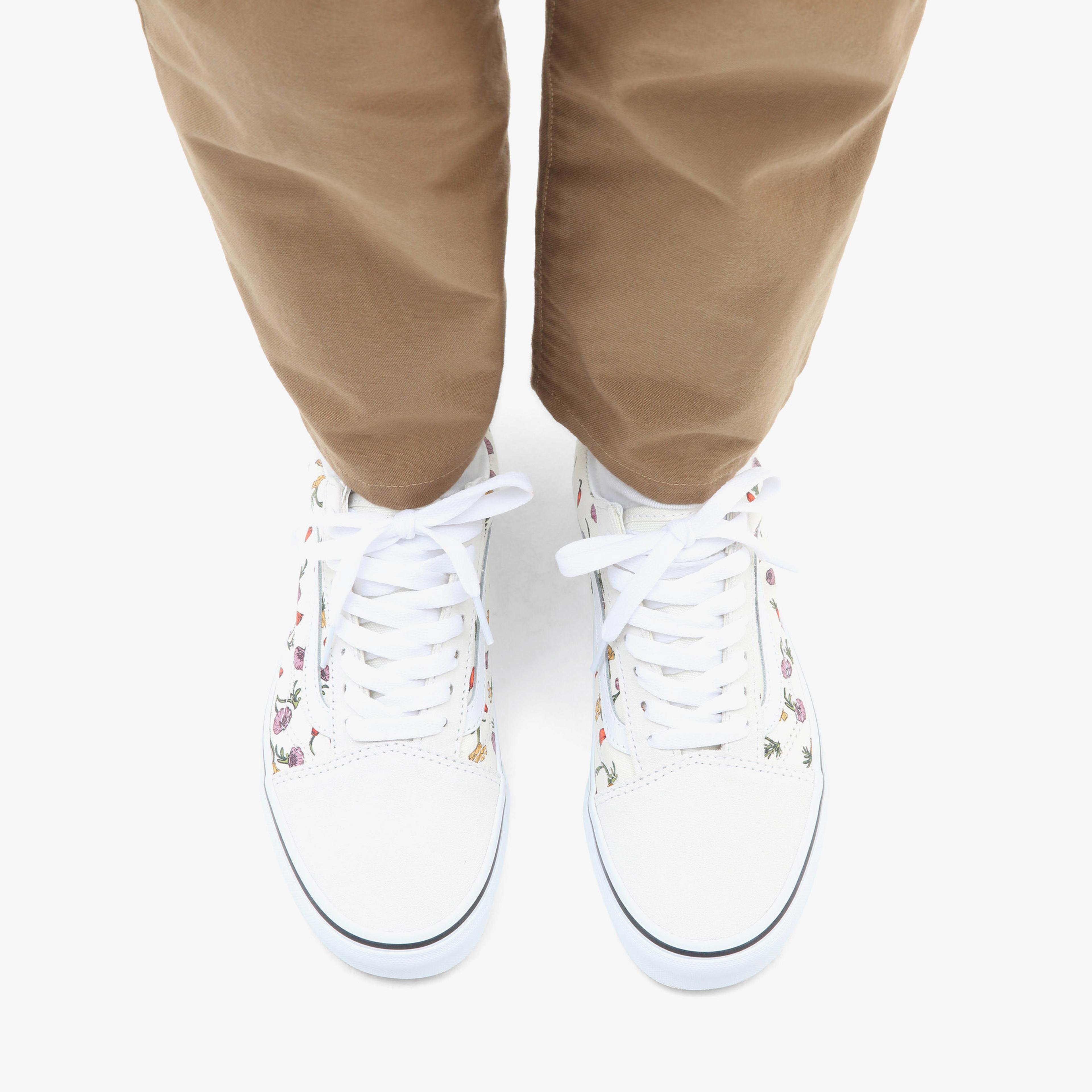 Vans Ua Old Skool Kadın Beyaz Sneaker
