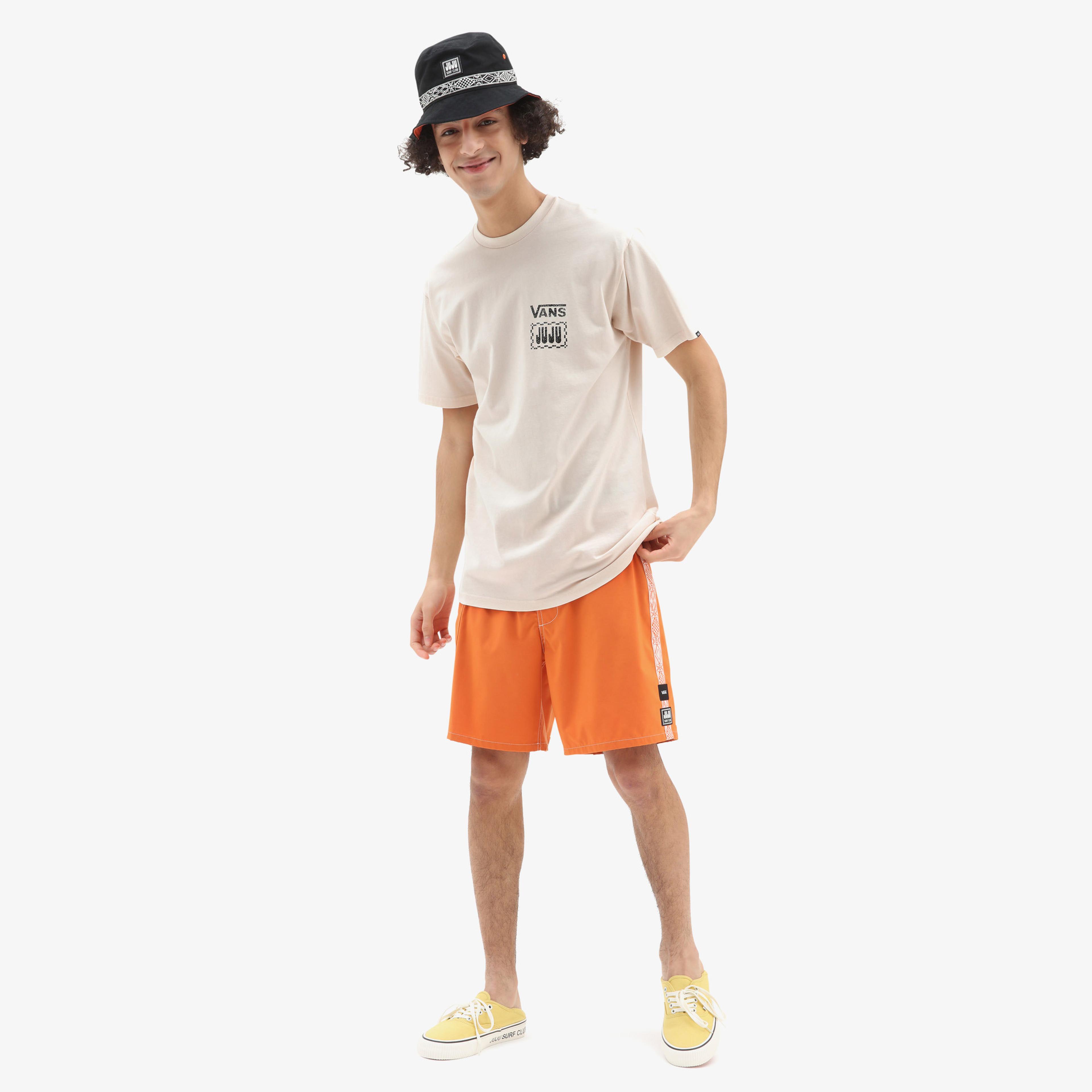 Vans Juju Surf Club Erkek Beyaz T-Shirt