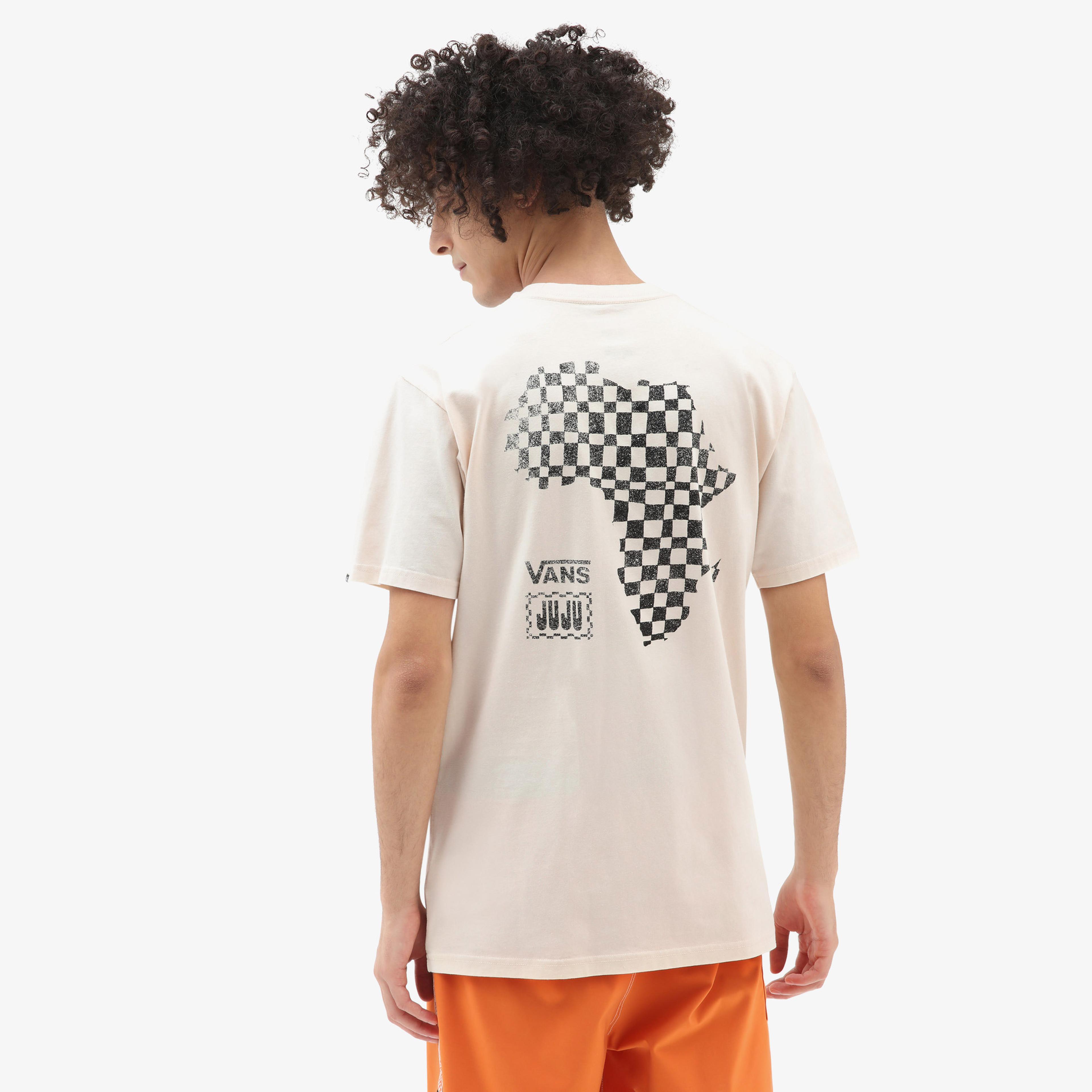 Vans Juju Surf Club Erkek Beyaz T-Shirt
