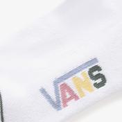 Vans Peek-A-Check Crew Kadın Beyaz Çorap