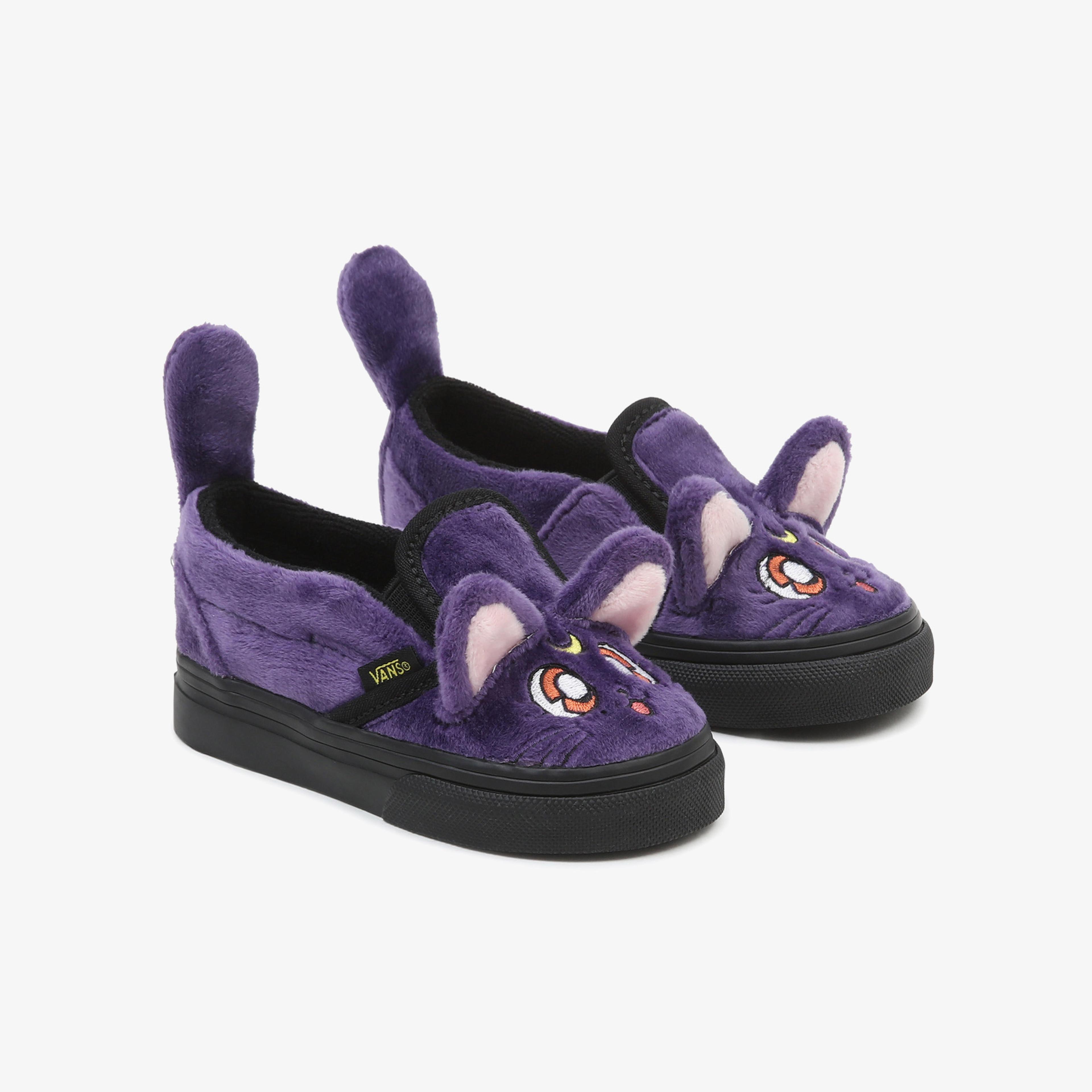 Vans Td Slip-On V Luna Bebek Bordo Sneaker