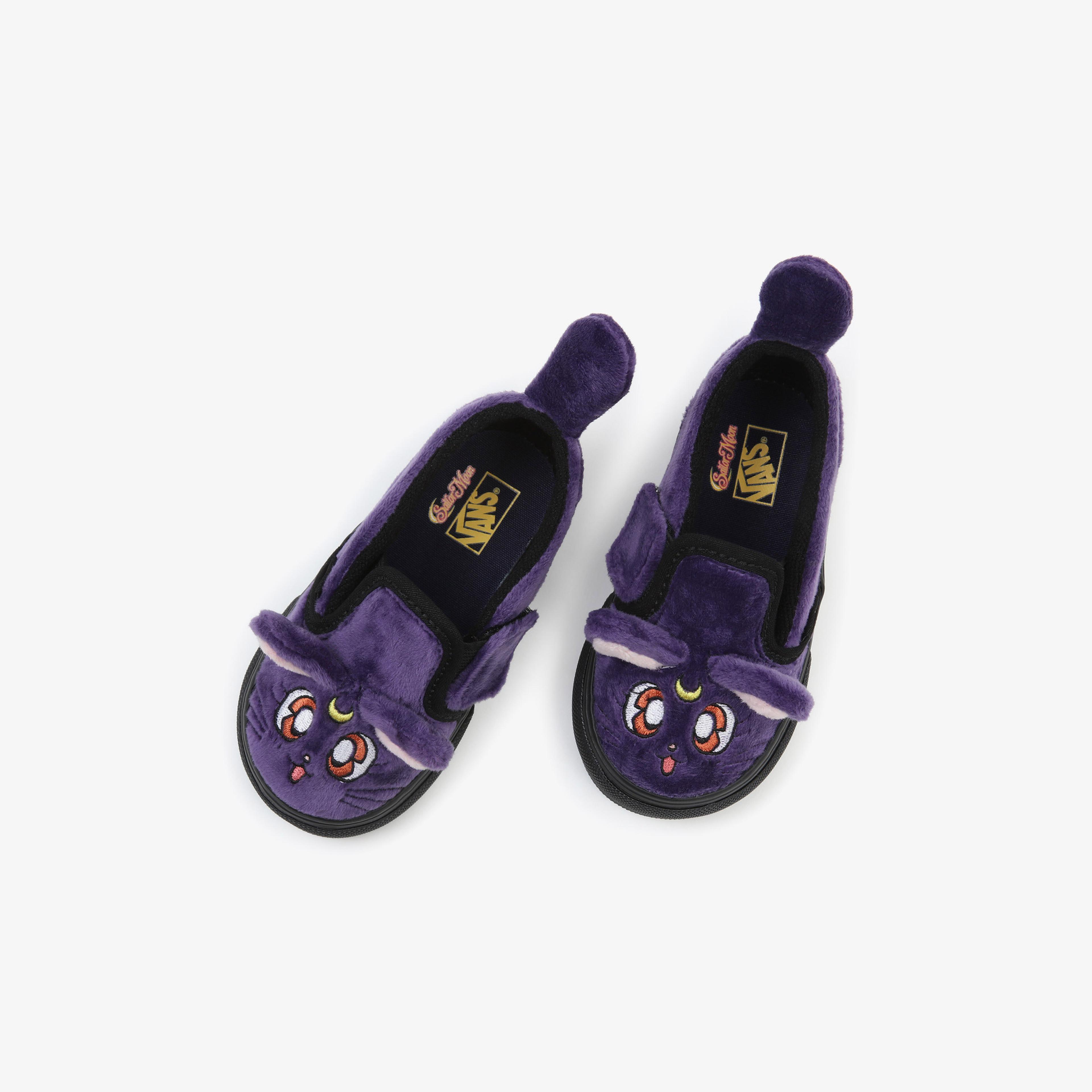 Vans Td Slip-On V Luna Bebek Bordo Sneaker