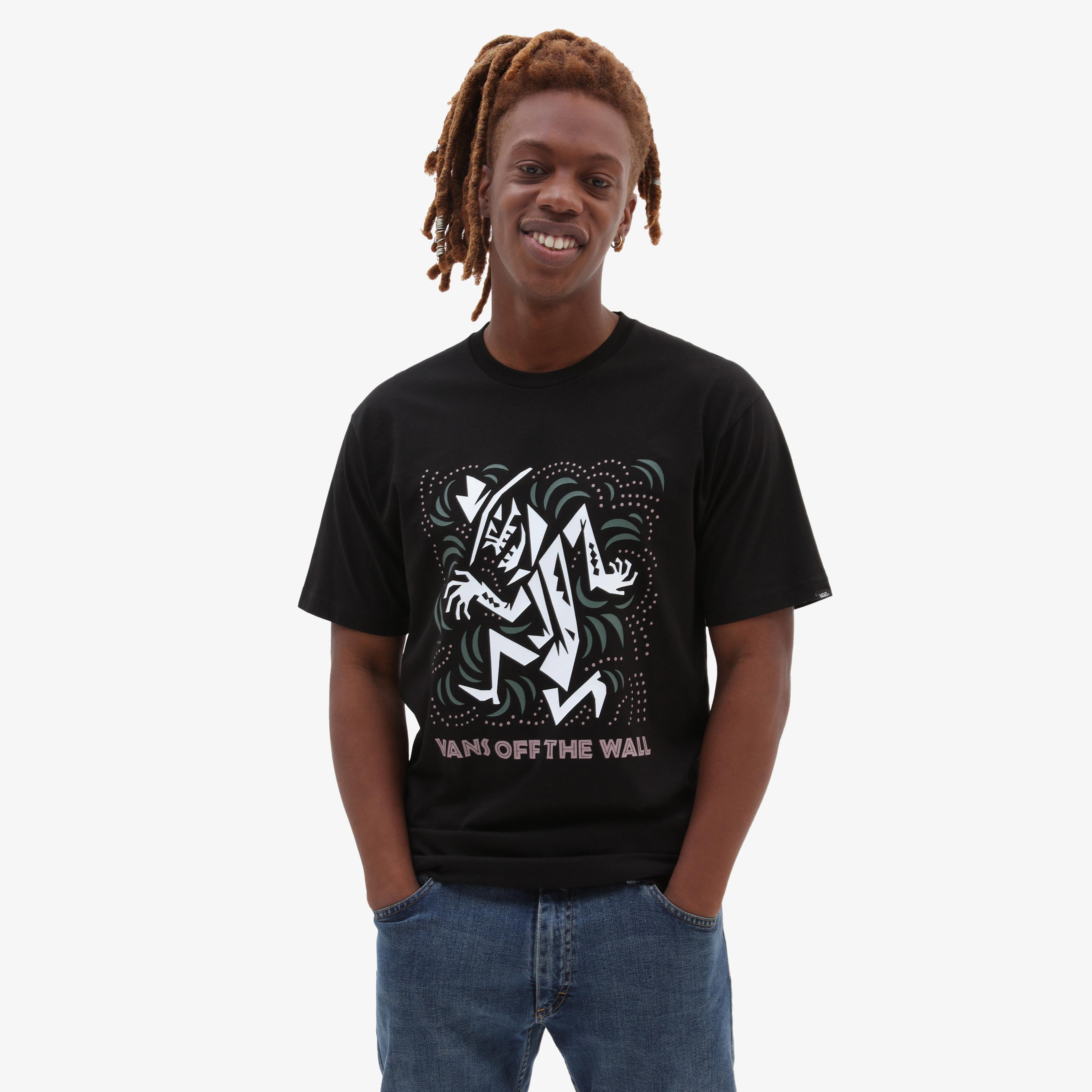 Vans Sketchy Exit Erkek Siyah T-Shirt