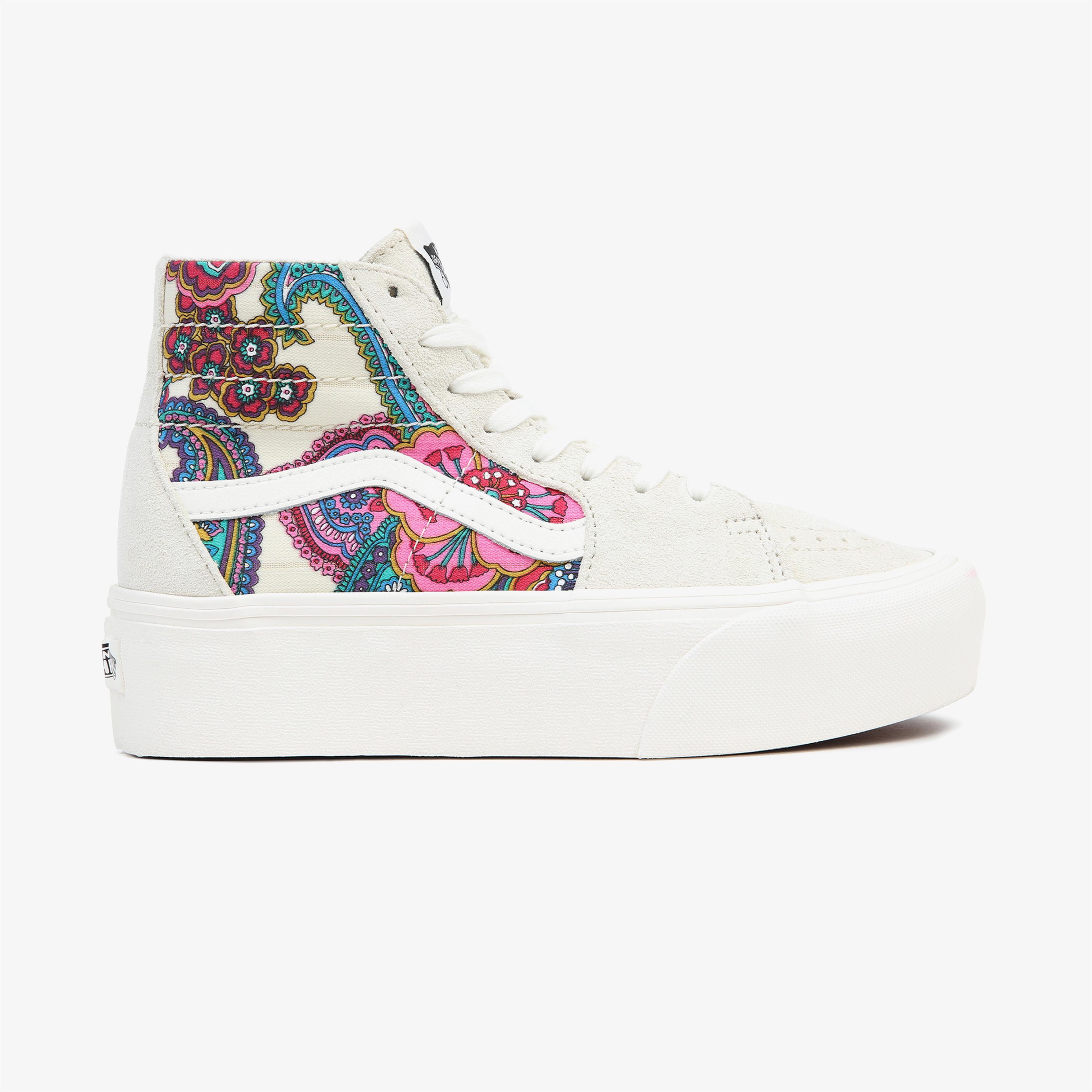 Vans Ua Sk8-Hi Tapered Stackform Kadın Krem Sneaker