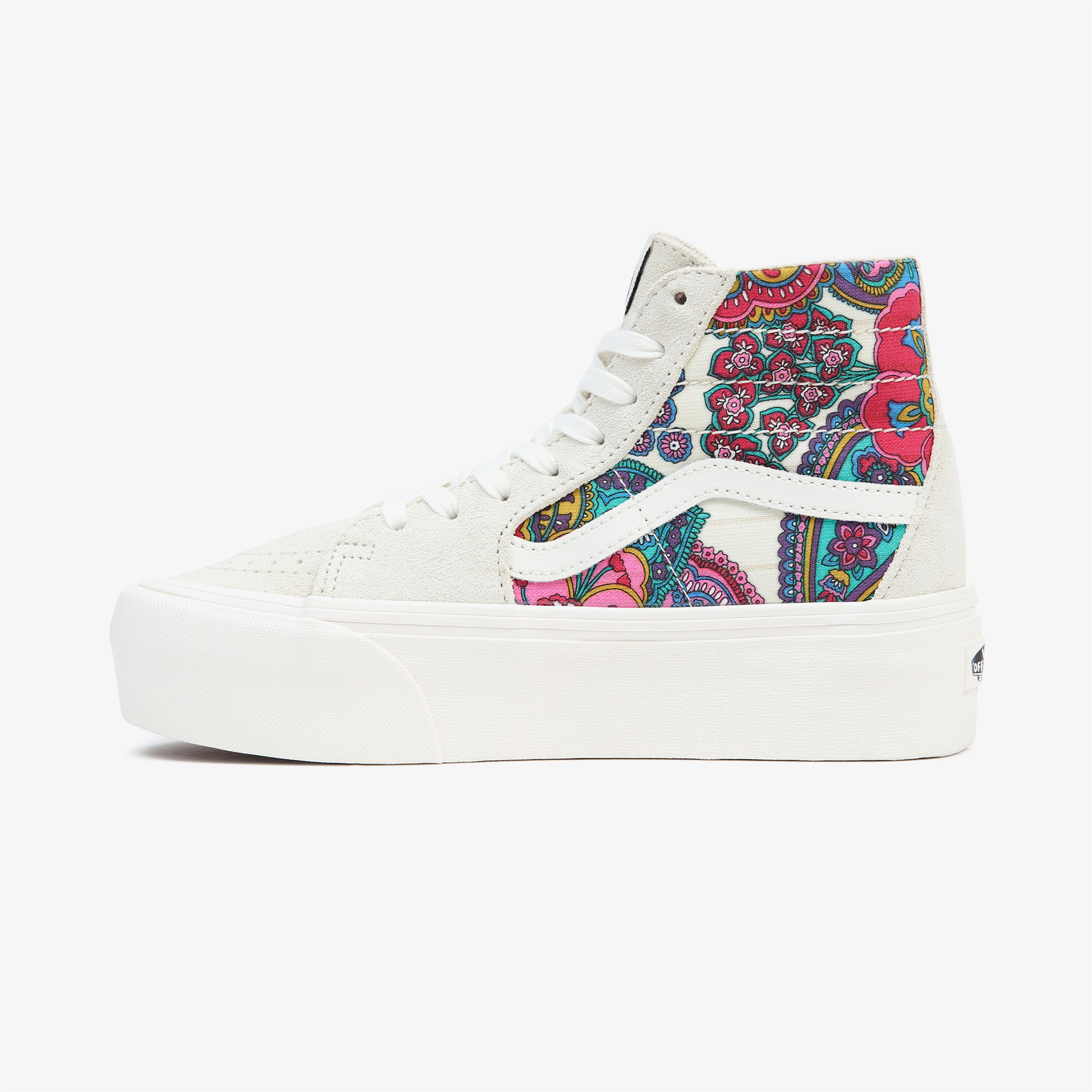 Vans Ua Sk8-Hi Tapered Stackform Kadın Krem Sneaker