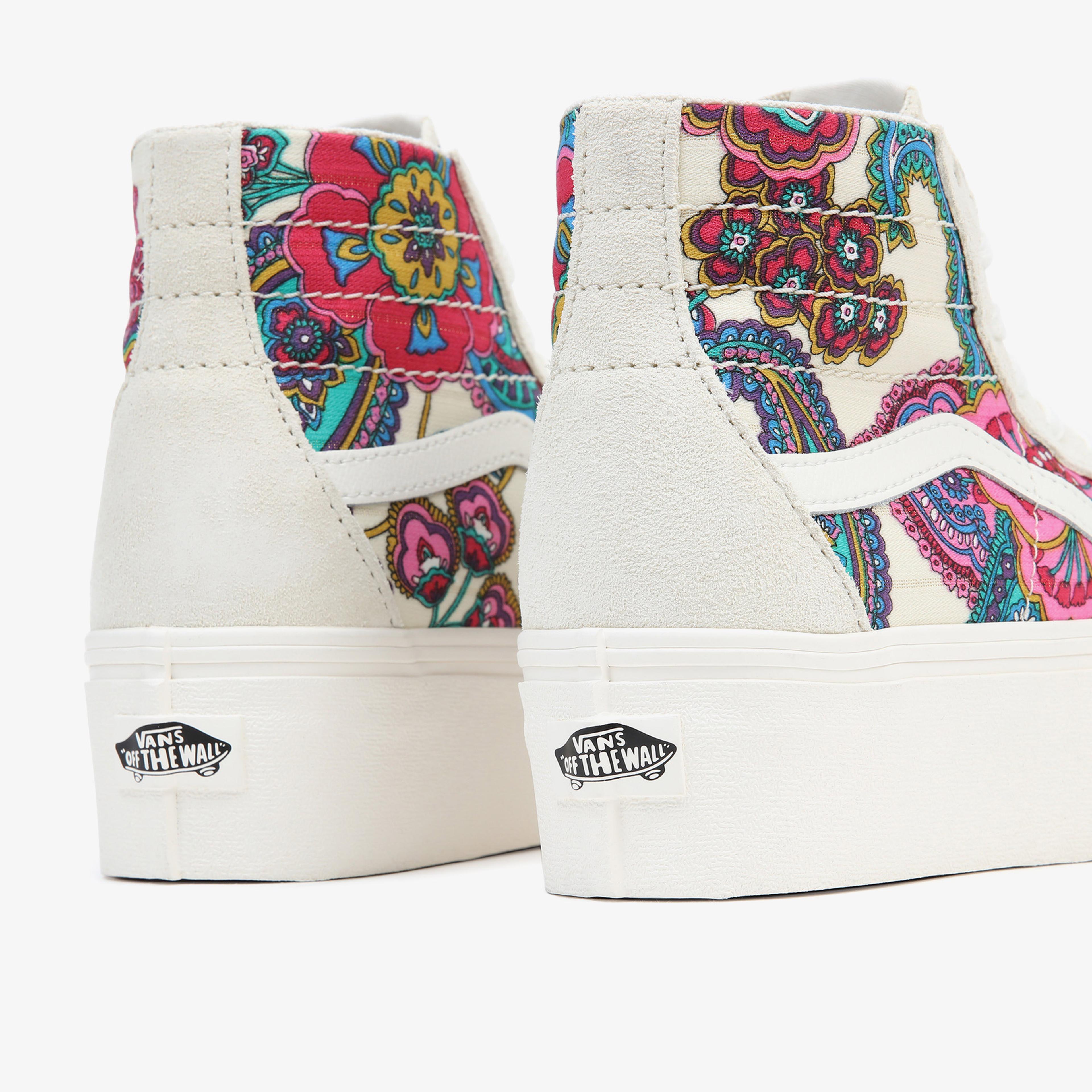 Vans Ua Sk8-Hi Tapered Stackform Kadın Krem Sneaker