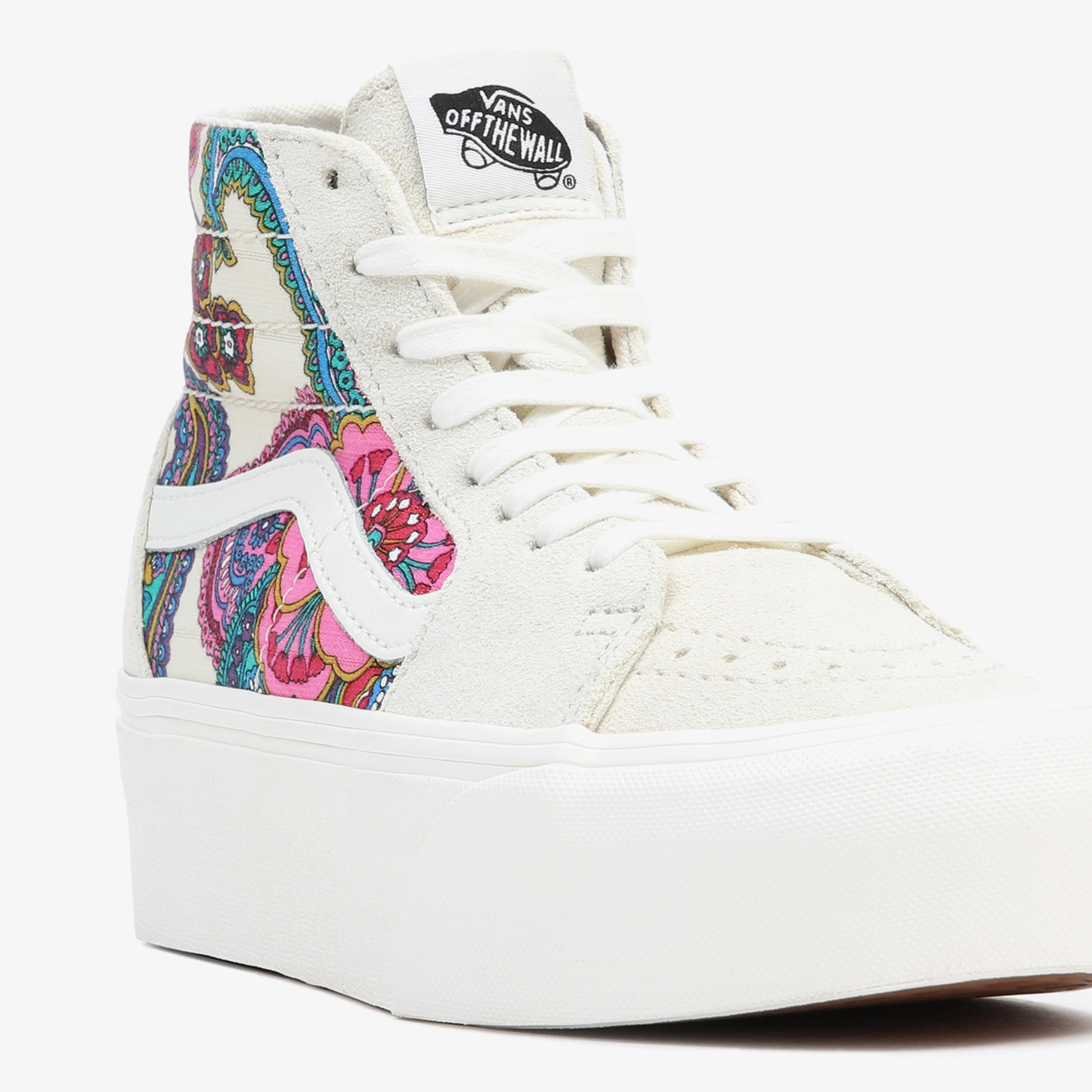 Vans Ua Sk8-Hi Tapered Stackform Kadın Krem Sneaker