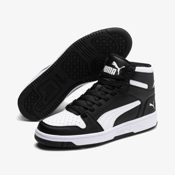 Puma Rebound Layup Sl Erkek Siyah Spor Ayakkabı_1