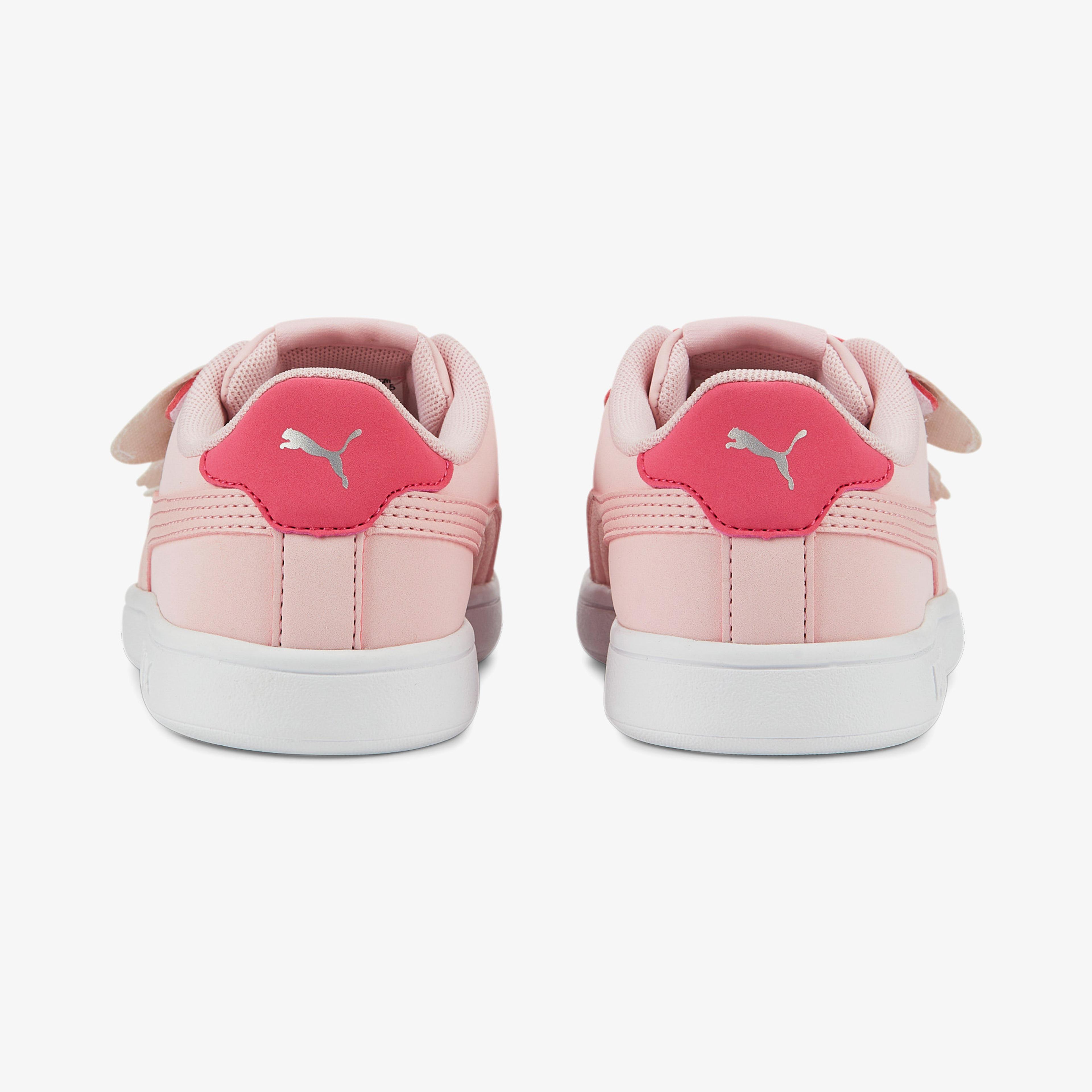 Puma Smash V2 Bfly V Ps Çocuk Pembe Spor Ayakkabı