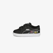 Puma Smash V2 Home School V Bebek Siyah Spor Ayakkabı
