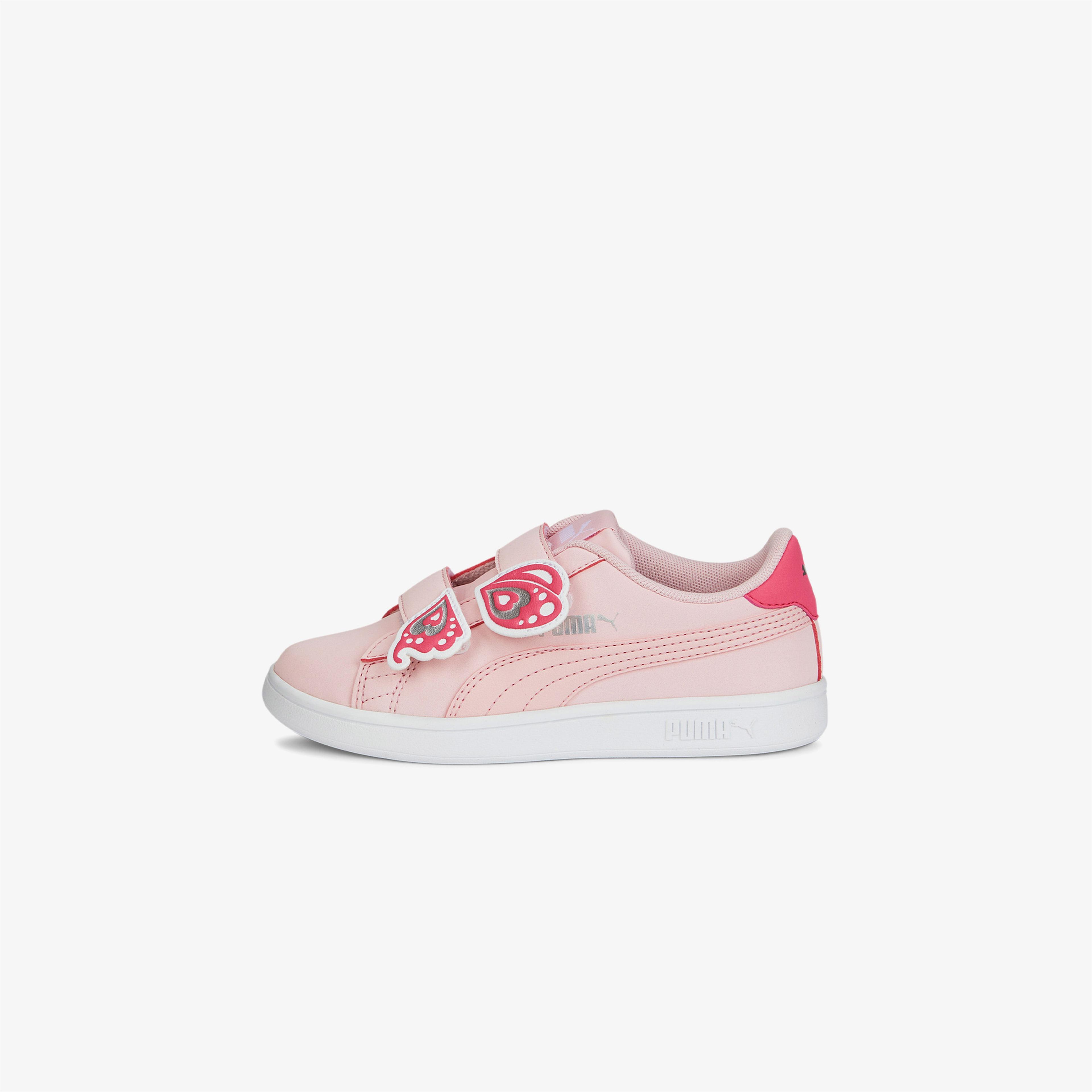 Puma Smash V2 Bfly V Ps Çocuk Pembe Spor Ayakkabı