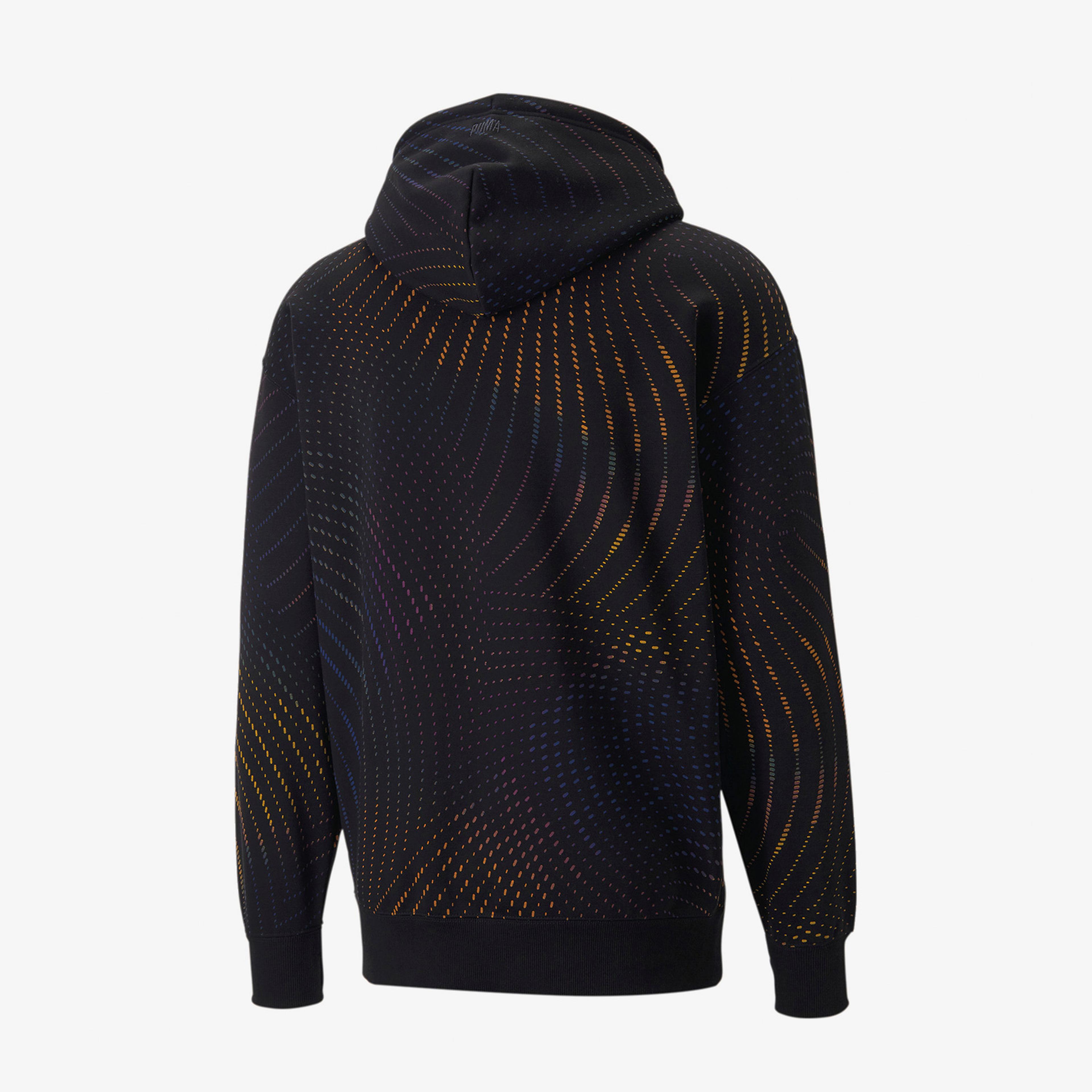 Puma Swxp Aop Erkek Siyah Sweatshirt