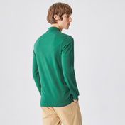 Lacoste Erkek Slim Fit Uzun Kollu Yeşil Polo