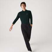 Lacoste L.12.12 Erkek Classic Fit Uzun Kollu Koyu Yeşil Polo