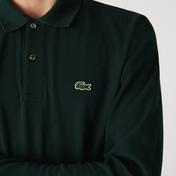 Lacoste L.12.12 Erkek Classic Fit Uzun Kollu Koyu Yeşil Polo