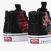 Vans x Stranger Things Td Sk8-Hi Zip Bebek Siyah Sneaker