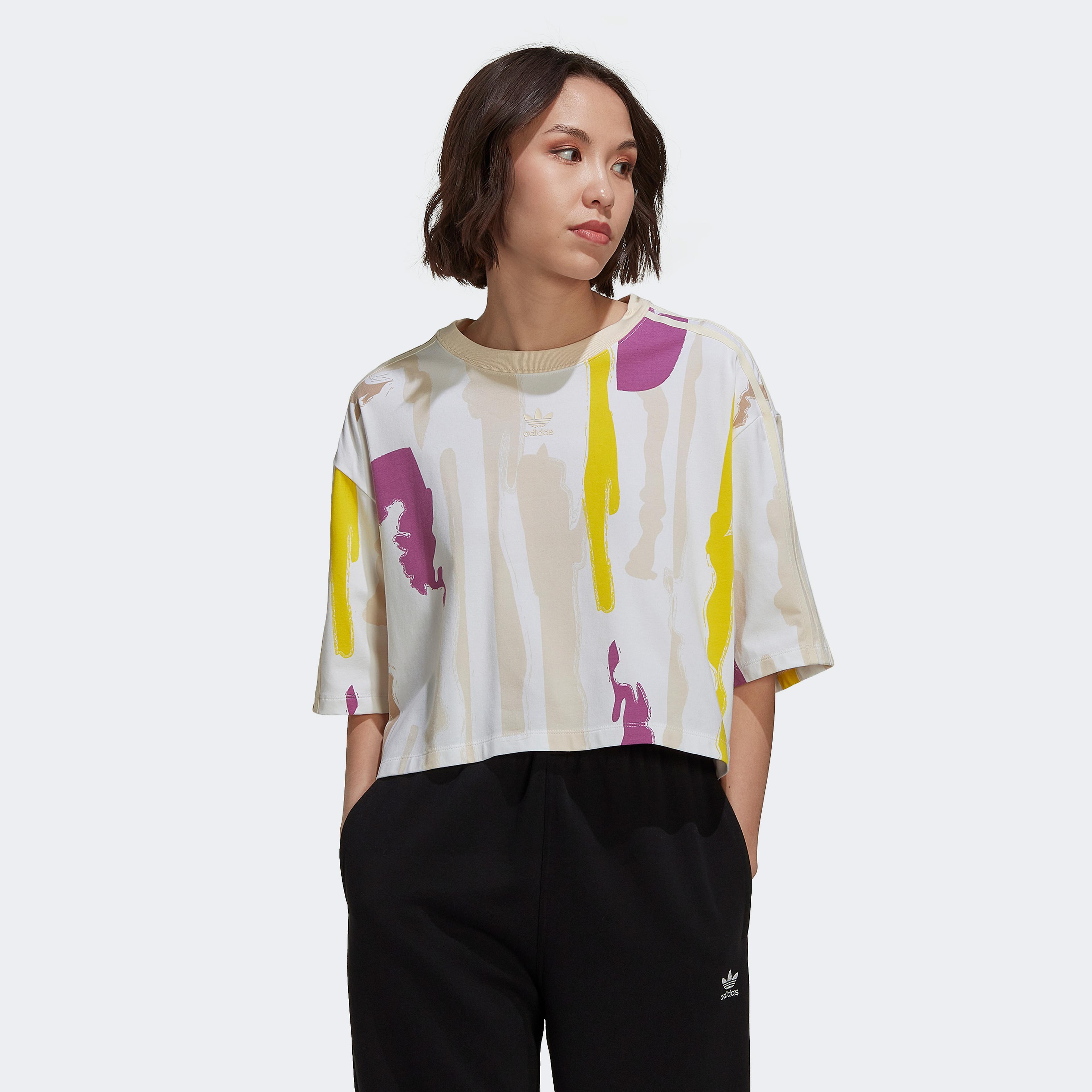 adidas Thebe Magugu Kadın Renkli T-Shirt
