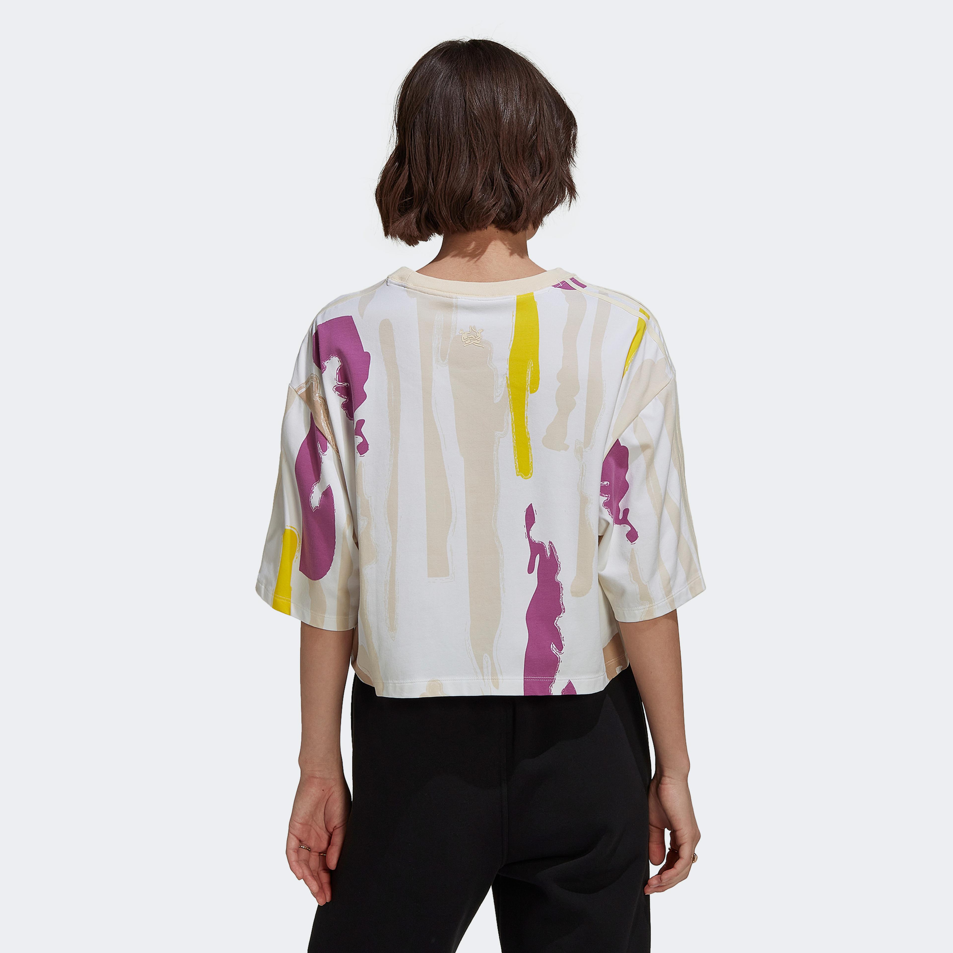 adidas Thebe Magugu Kadın Renkli T-Shirt