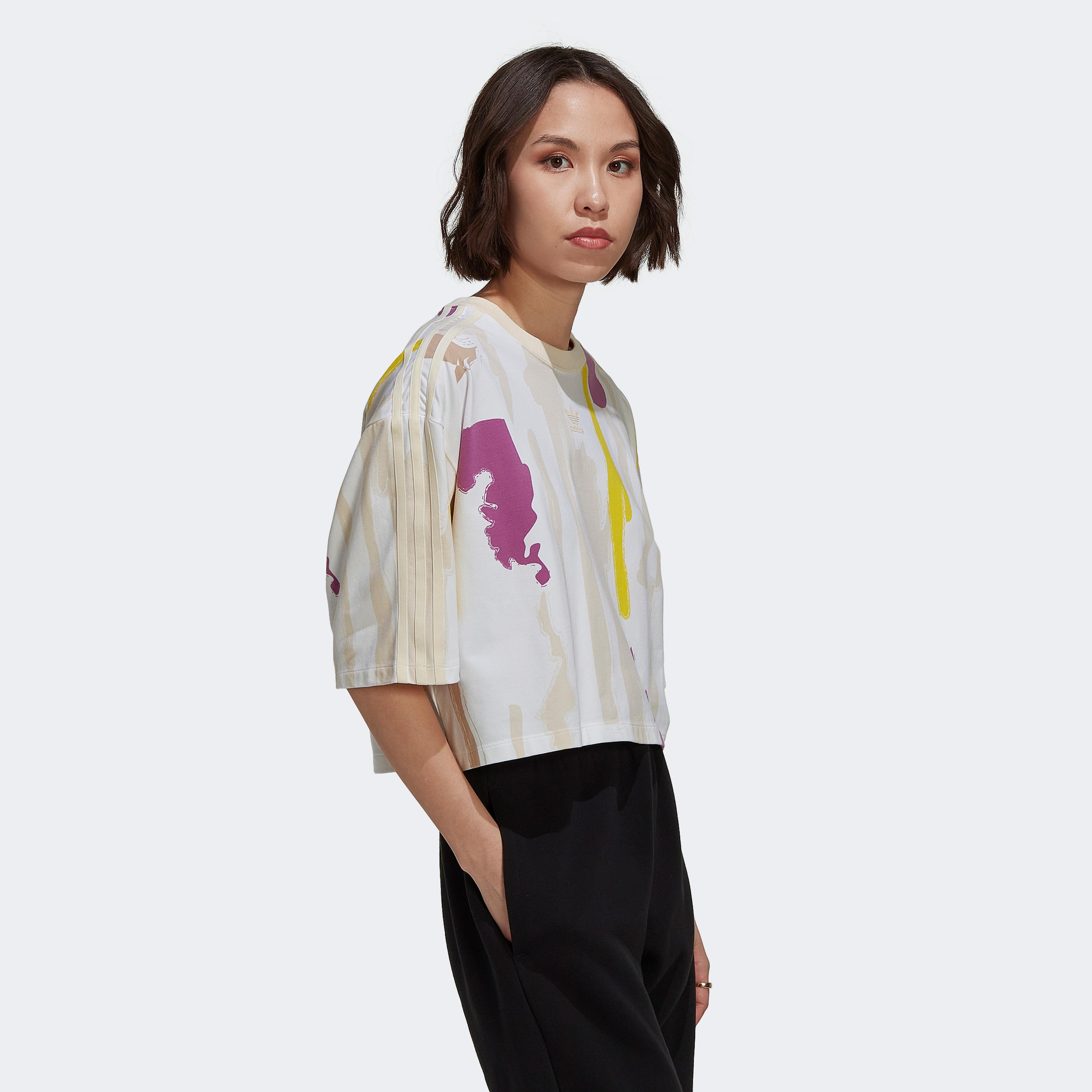 adidas Thebe Magugu Kadın Renkli T-Shirt