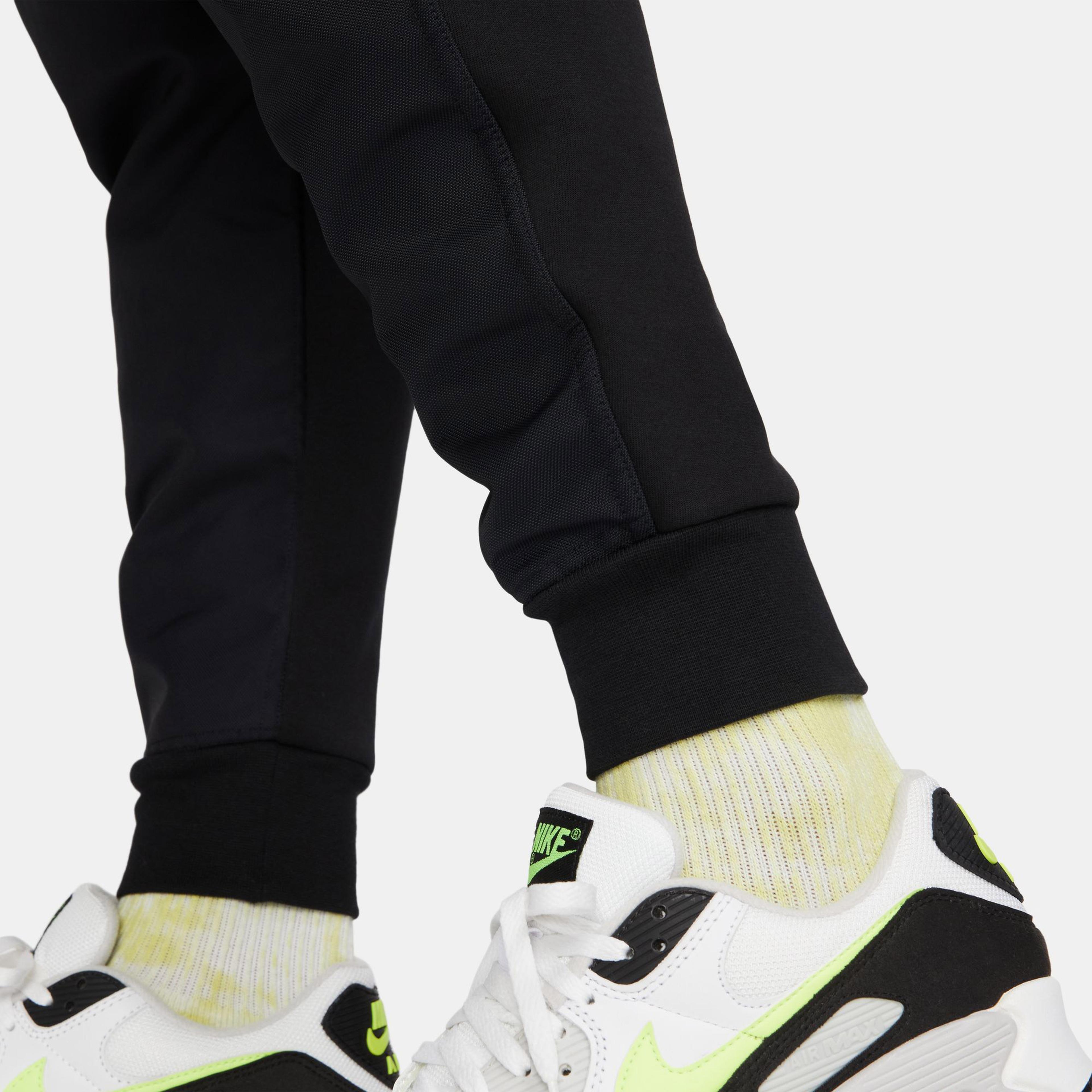 Nike Tech Fleece Overlay Erkek Siyah Eşofman Altı
