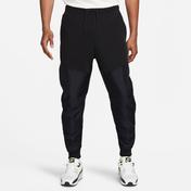 Nike Tech Fleece Overlay Erkek Siyah Eşofman Altı