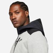 Nike Tech Fleece Overlay Erkek Gri Eşofman Üstü