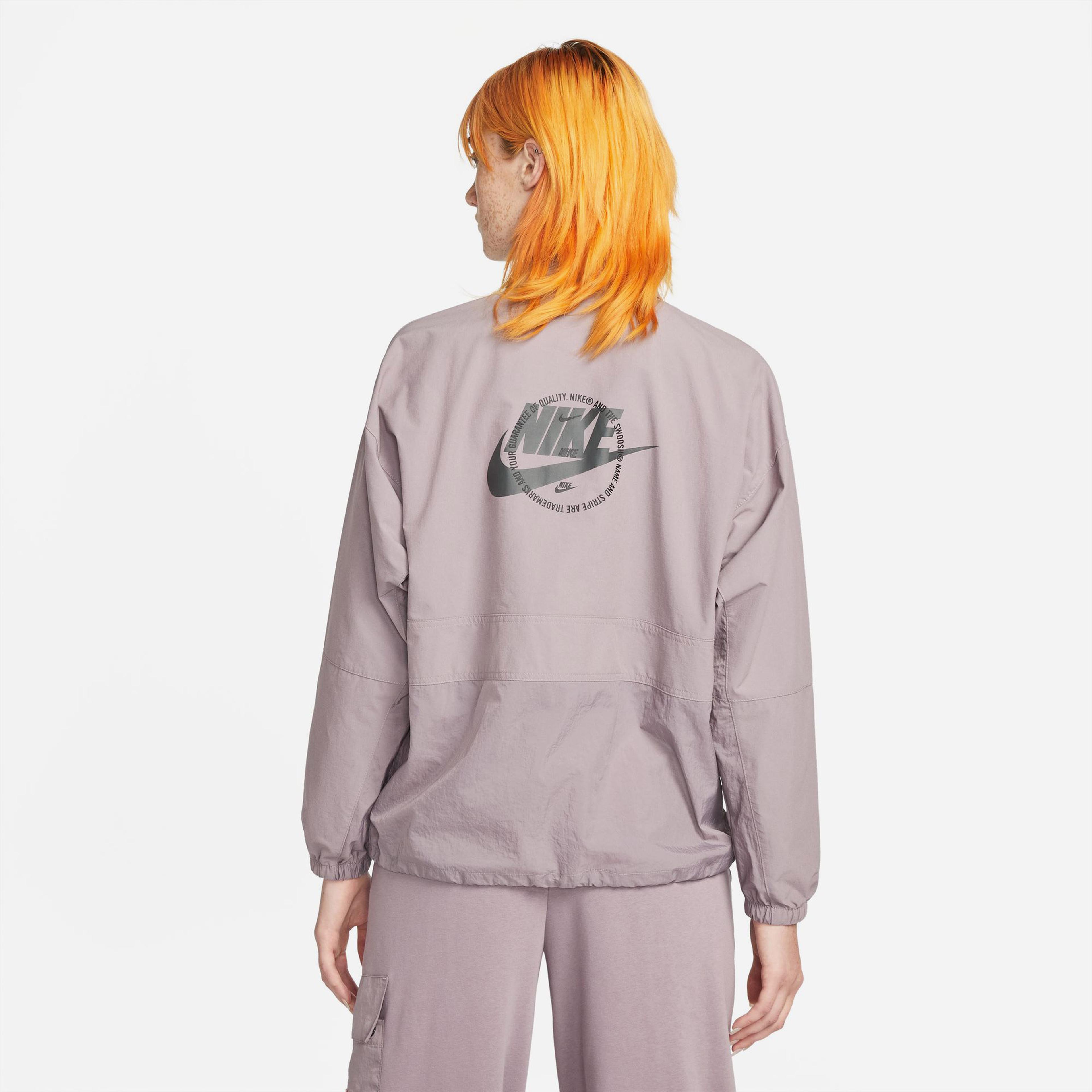 Nike Sportswear Revolution Kadın Mor Ceket