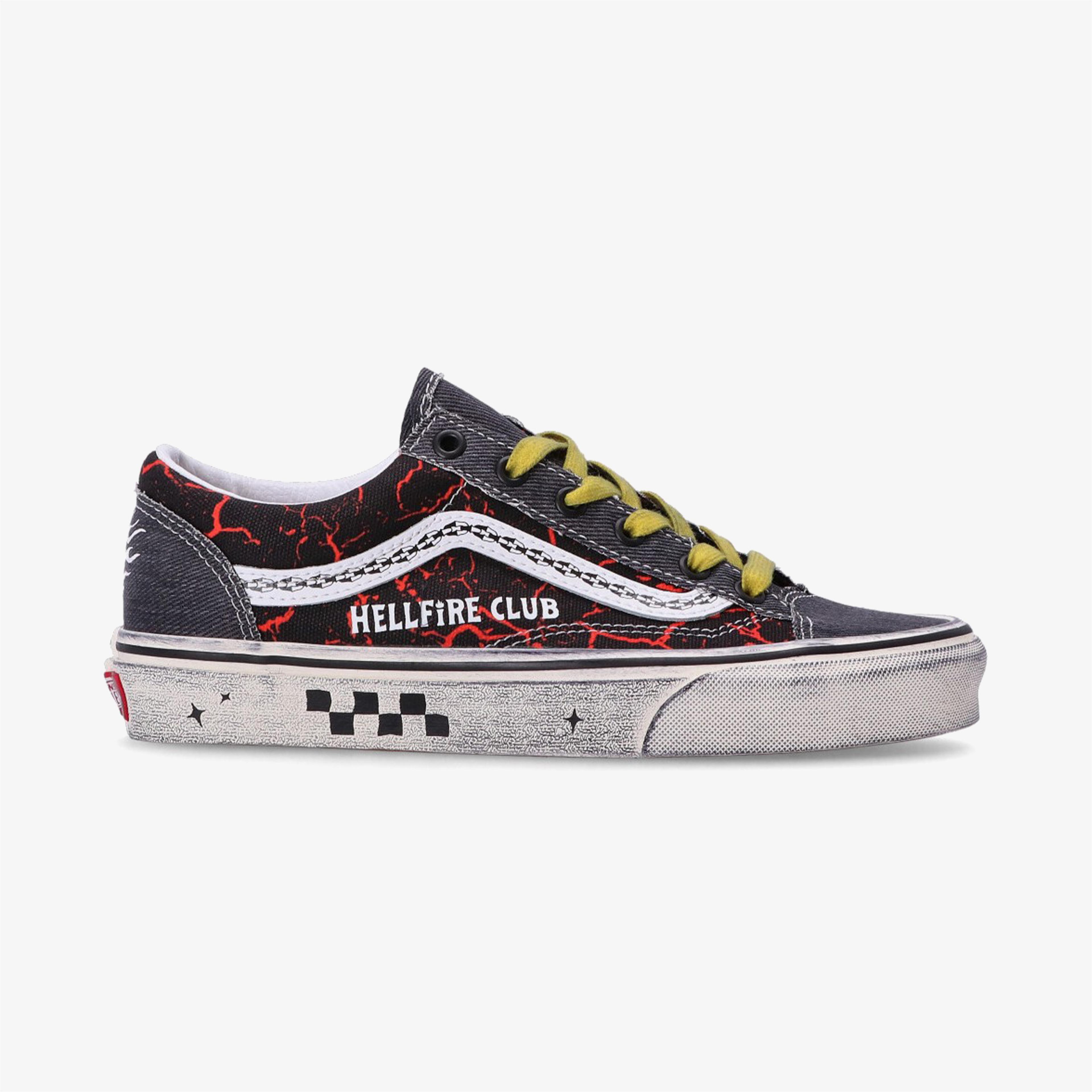 Vans x Stranger Things Ua Style 36 Unisex Siyah Sneaker