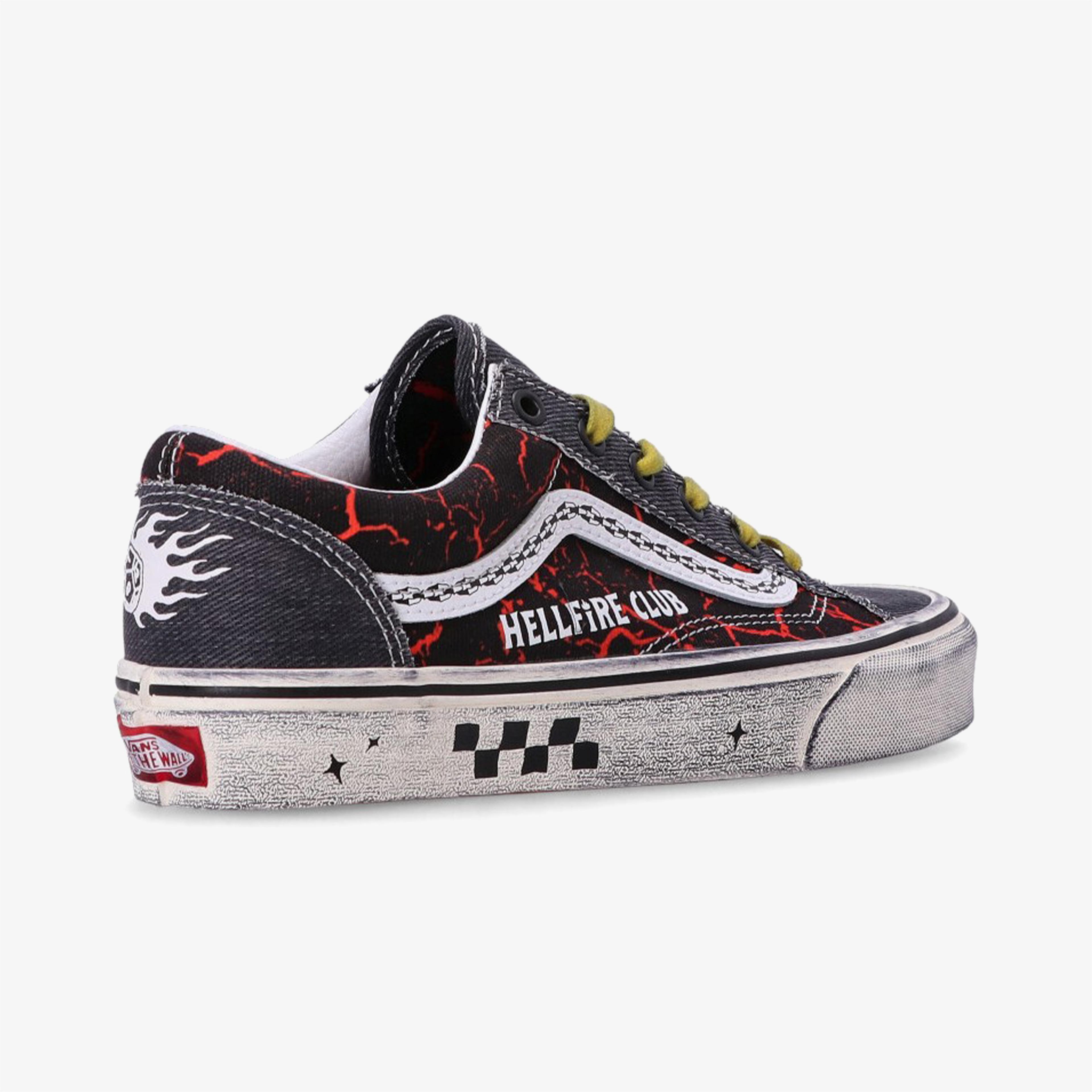 Vans x Stranger Things Ua Style 36 Unisex Siyah Sneaker