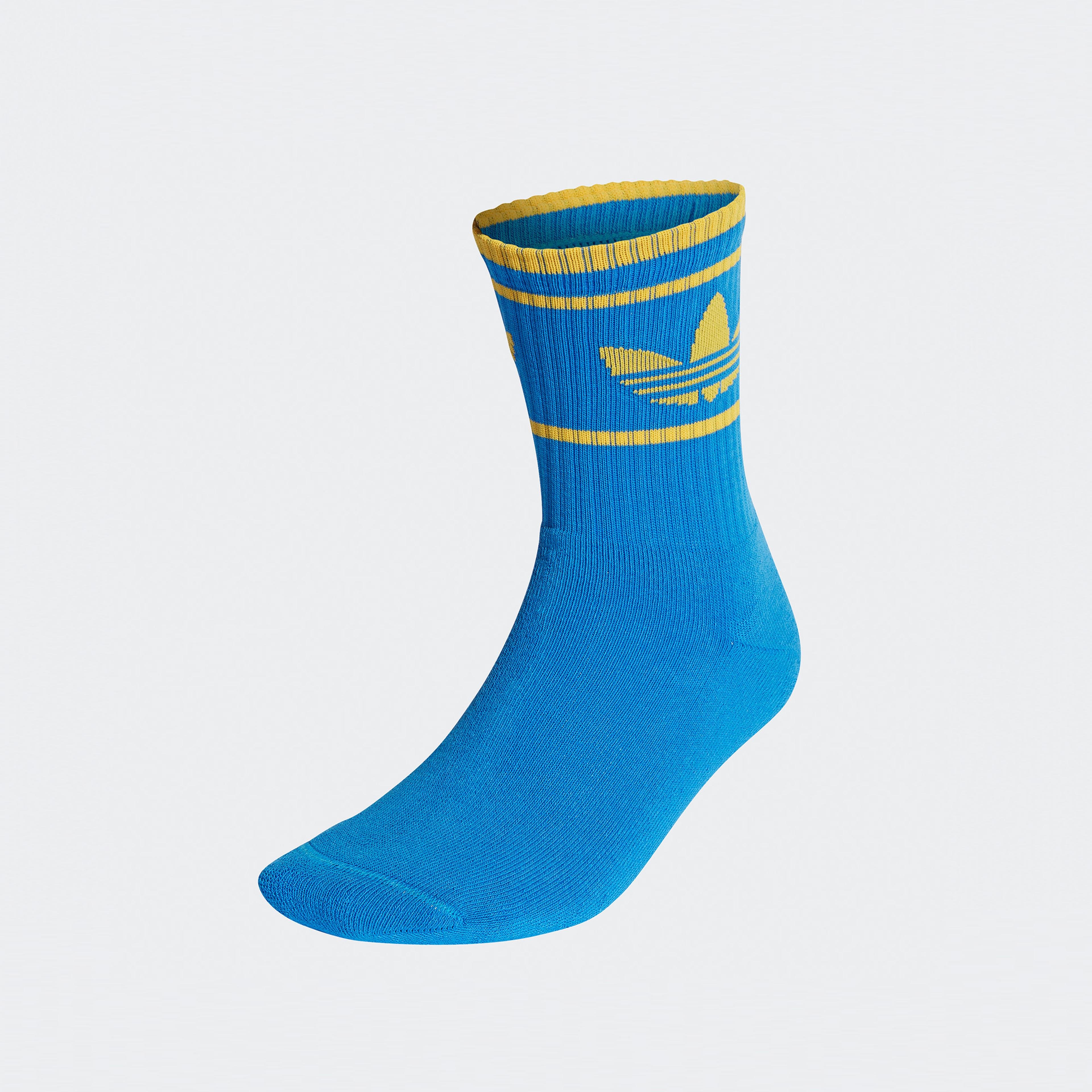 adidas Adicolor 70s Crew 2'li Unisex Mavi Çorap
