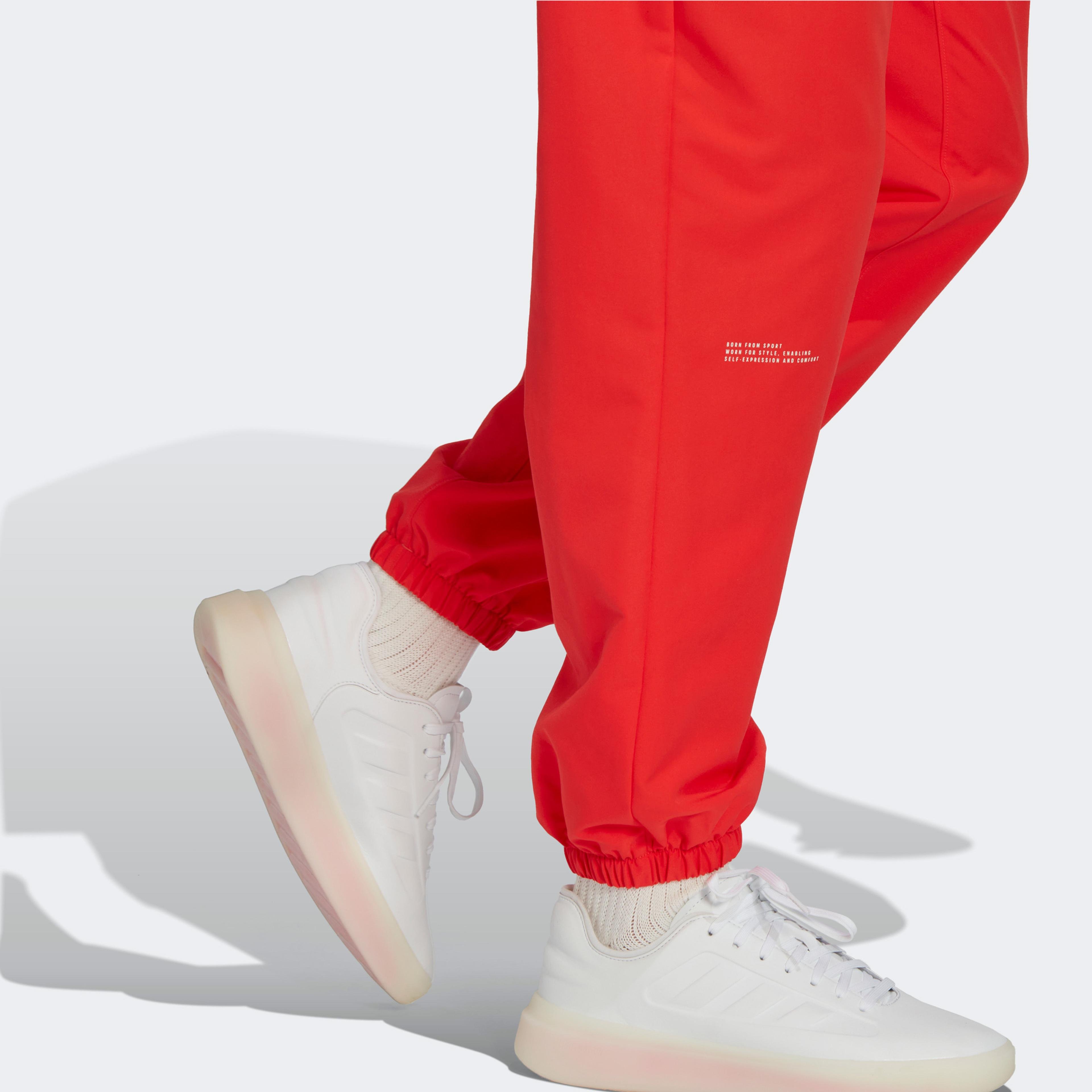 adidas Woven Erkek Kırmızı Eşofman Altı