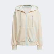 adidas Allover Print Full Zip Hoodie Kadın Mavi Sweatshirt