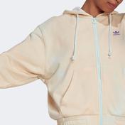 adidas Allover Print Full Zip Hoodie Kadın Mavi Sweatshirt
