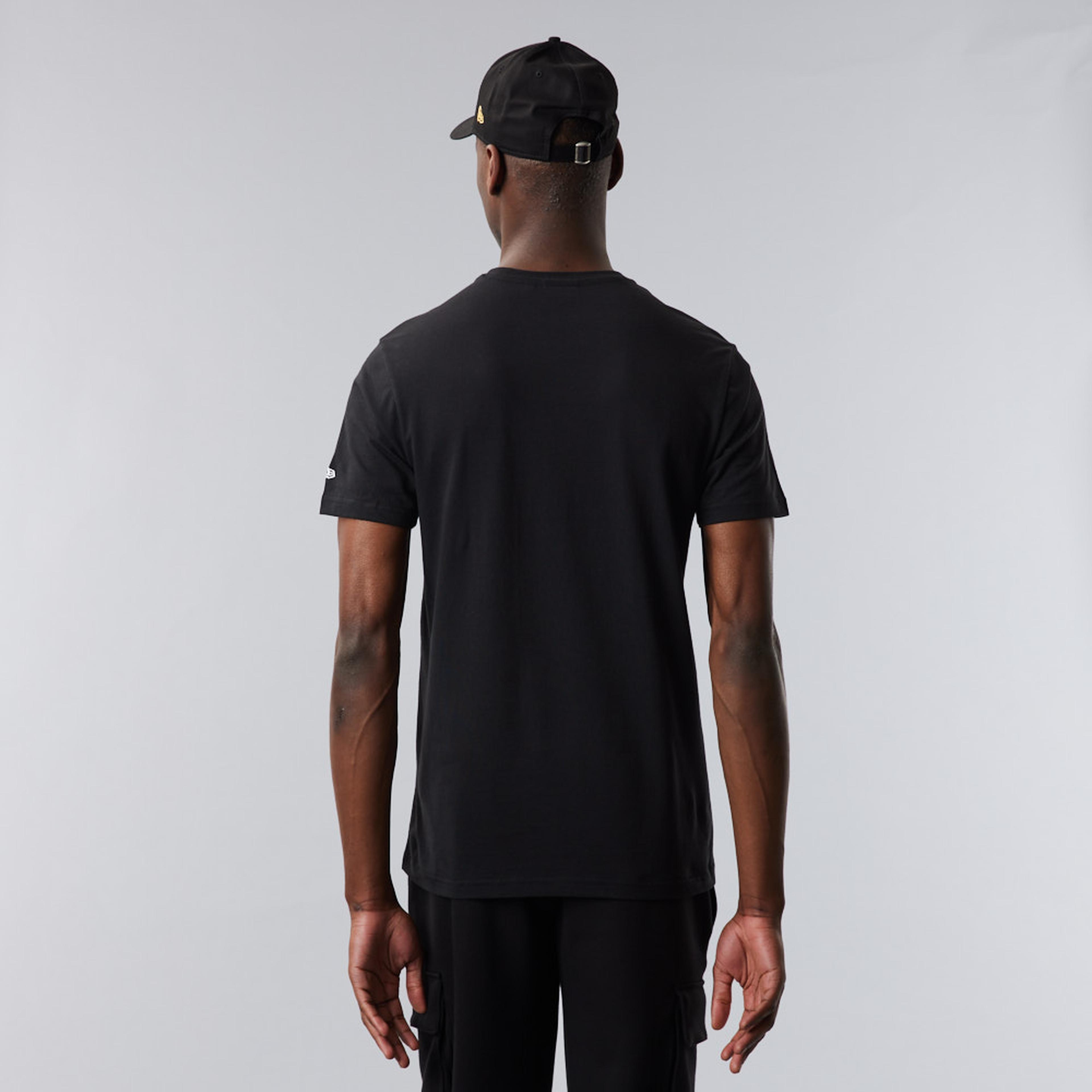 New Era Ne Essential Script Erkek Siyah T-Shirt
