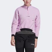 adidas Terrex Hike 1/2 Zip Fleece Kadın Lila Sweatshirt