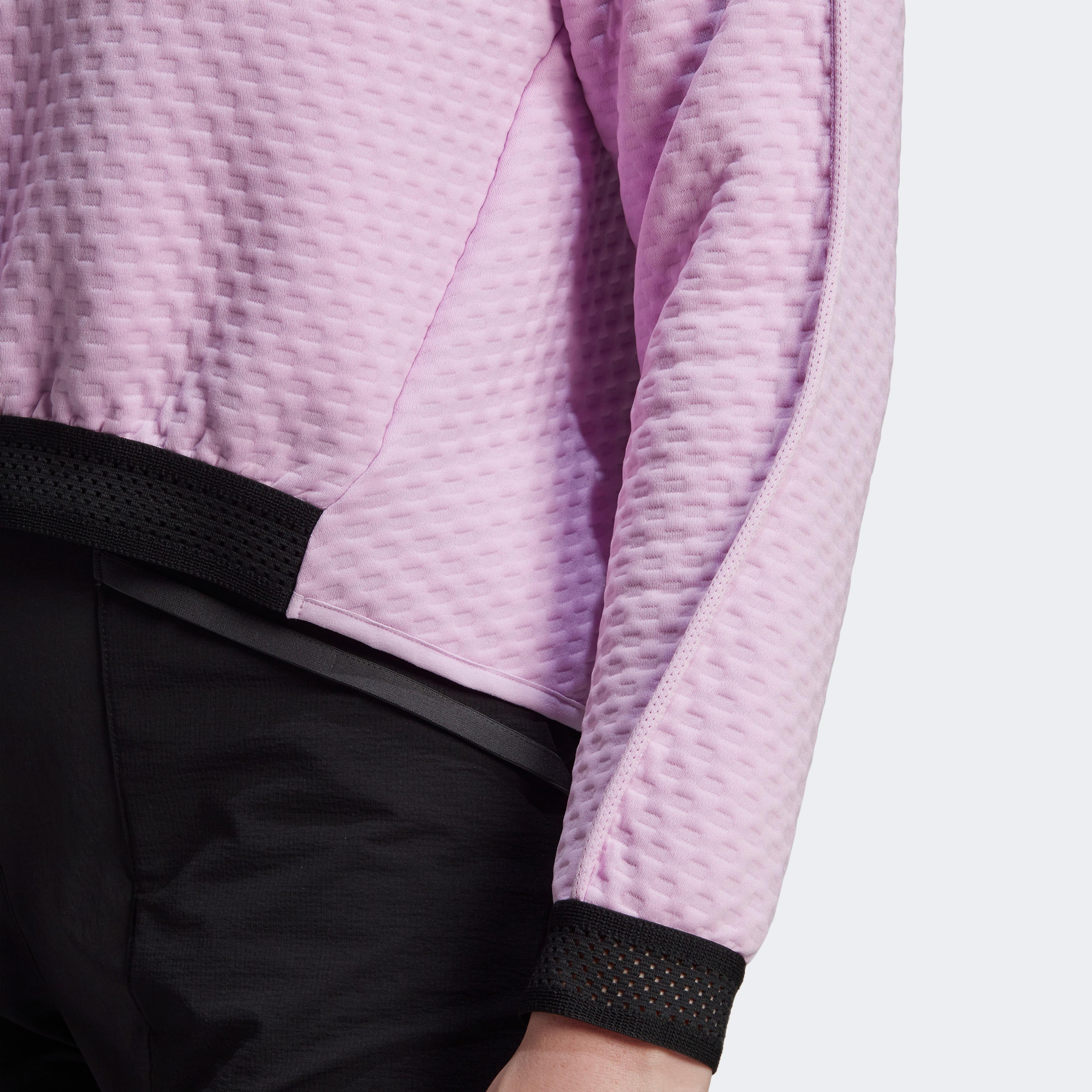 adidas Terrex Hike 1/2 Zip Fleece Kadın Lila Sweatshirt